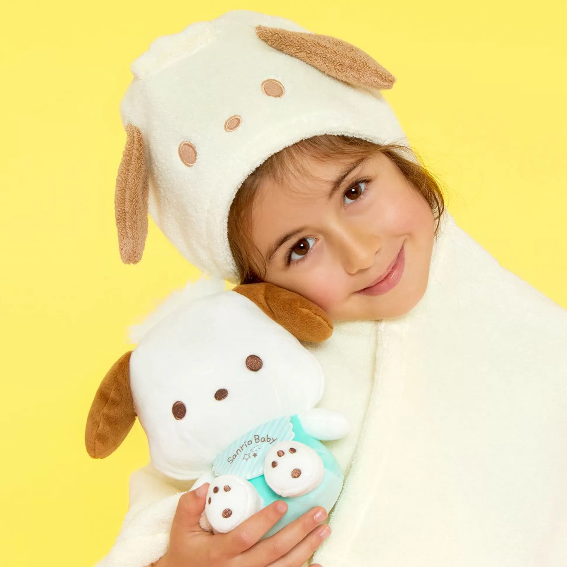 Baby Pochacco Hooded Bath Towel^Japan Original Best Sale