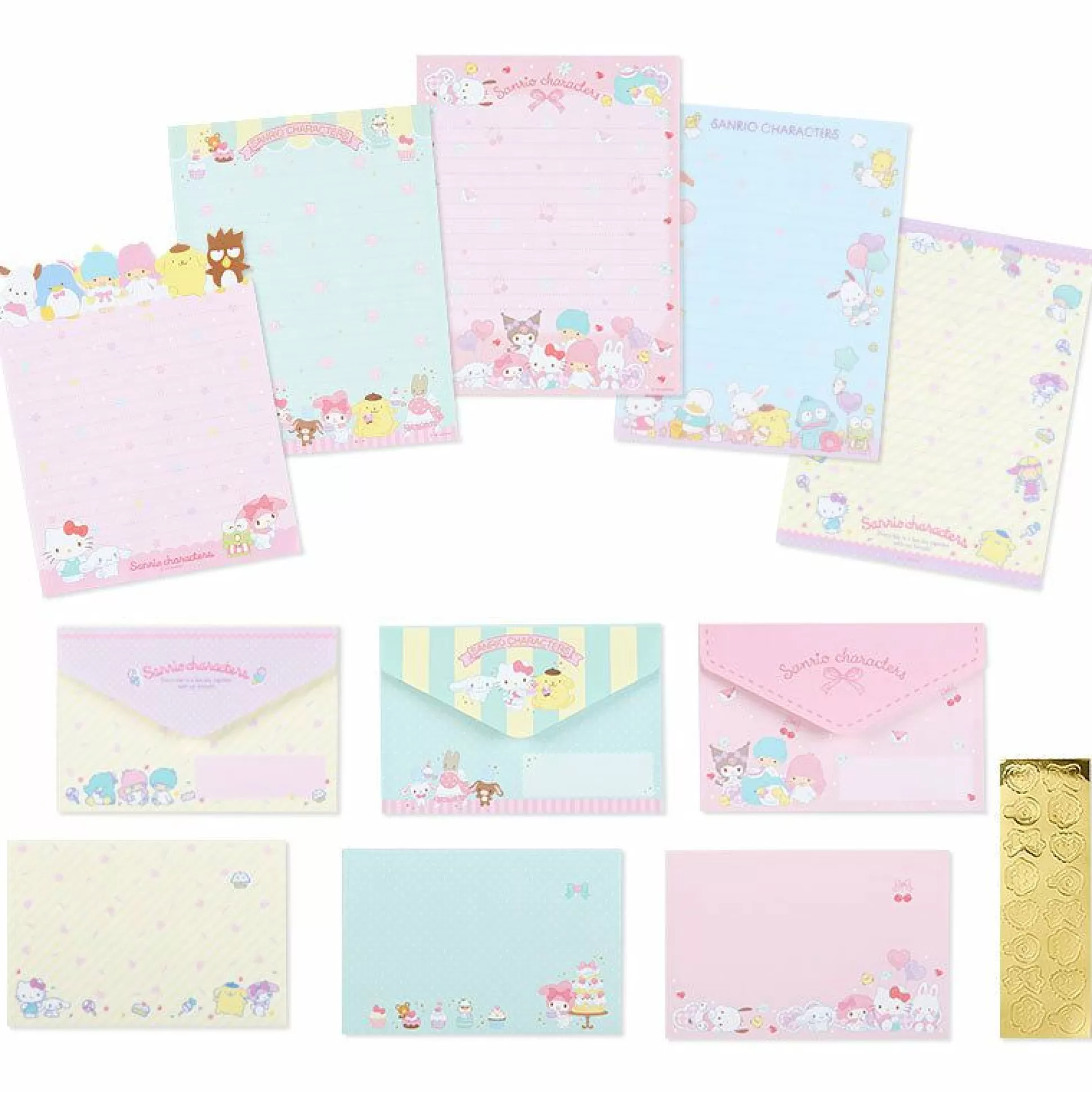 Characters Deluxe Letter Set^Japan Original New