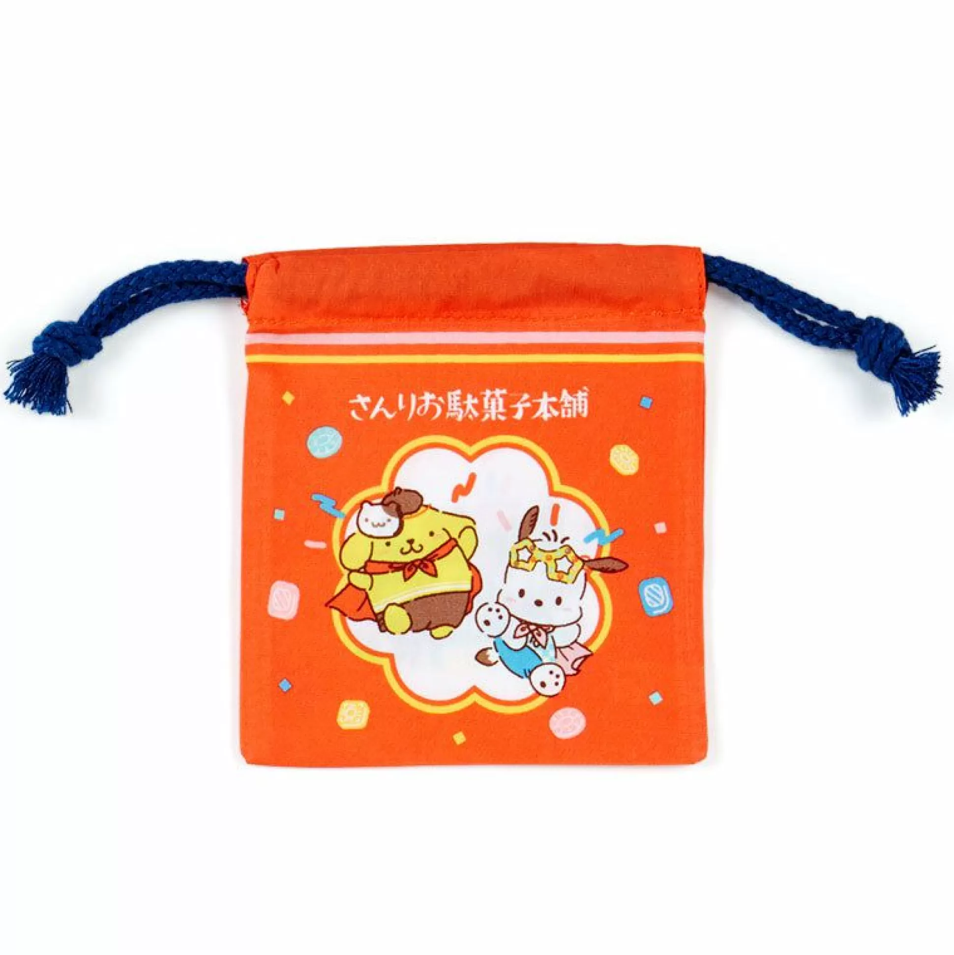 Characters Drawstring Bag Set (Dagashi Honpo Series)^Japan Original Cheap