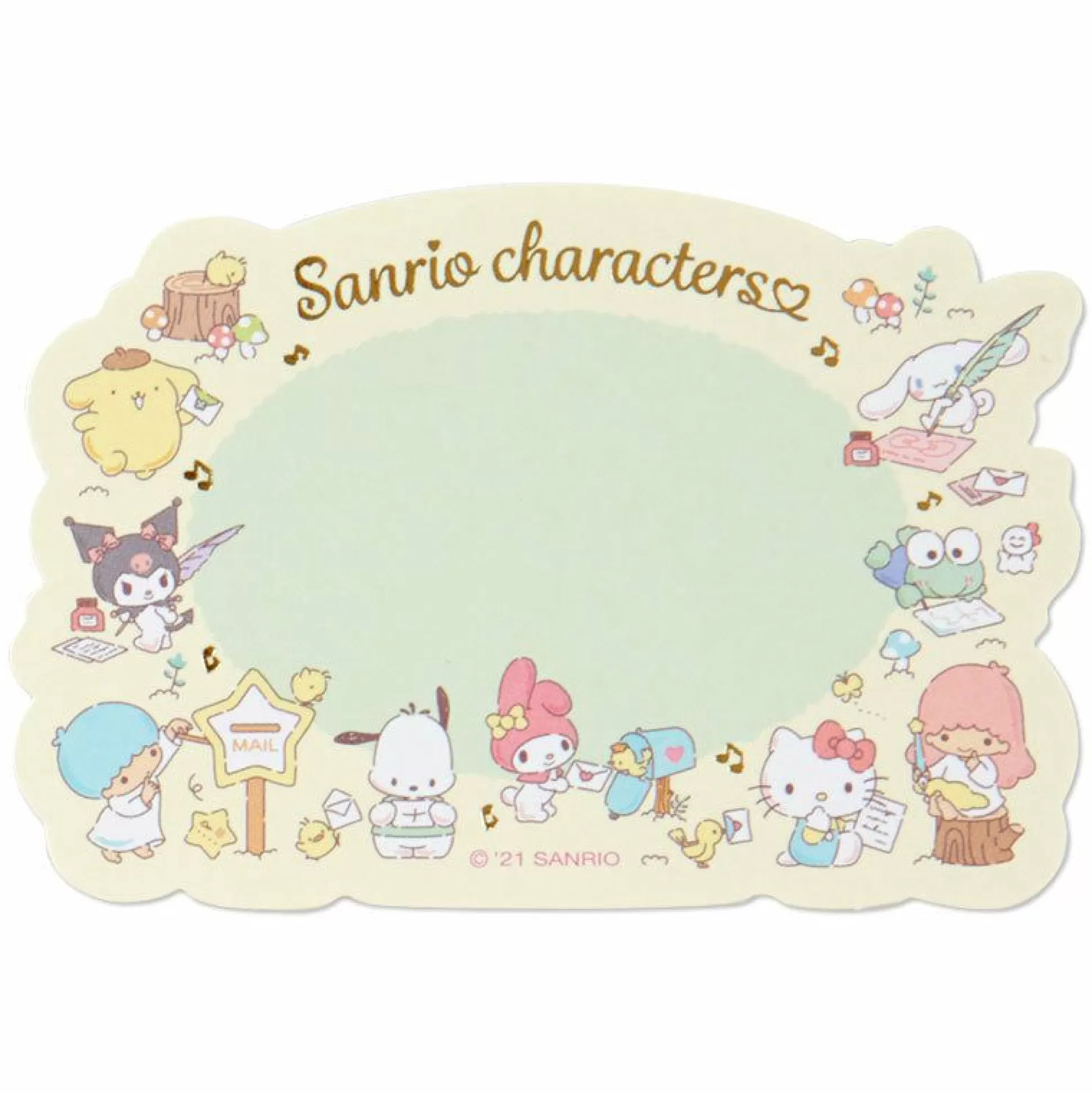 Characters Gilded Message Card Set^Japan Original Flash Sale