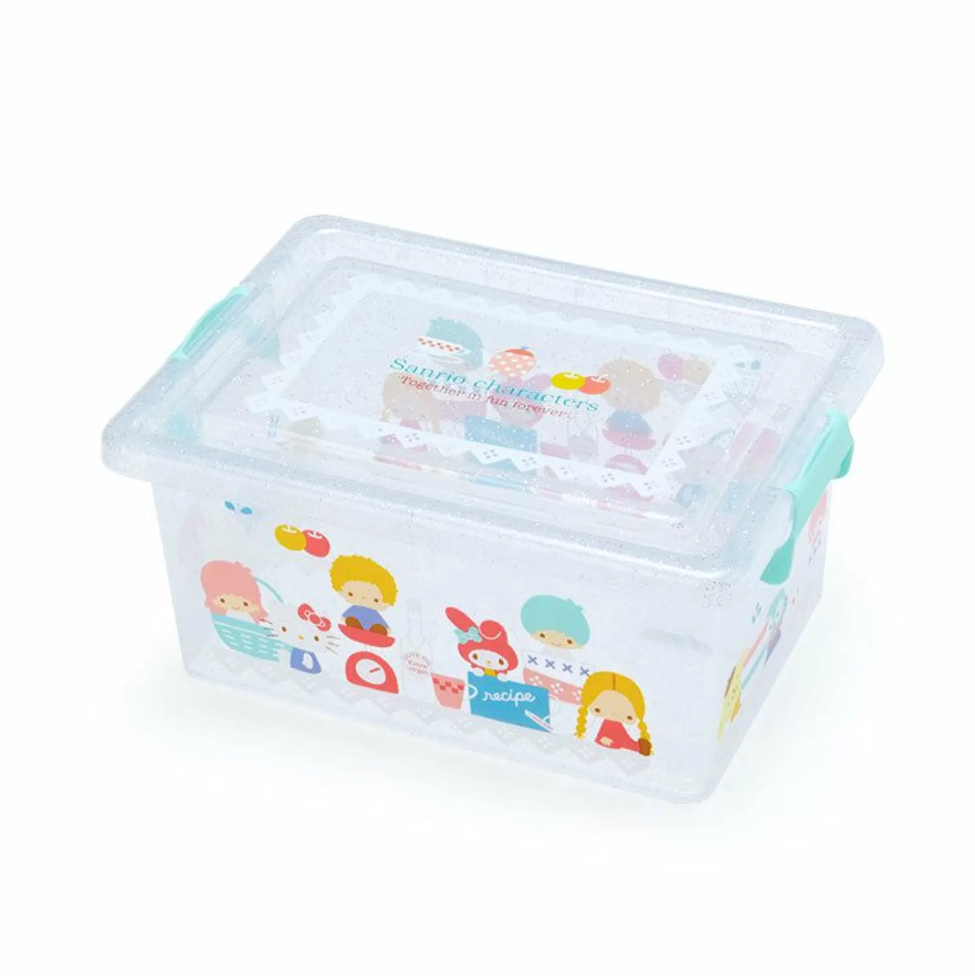 Characters Glitter Snap Storage Box^Japan Original Best