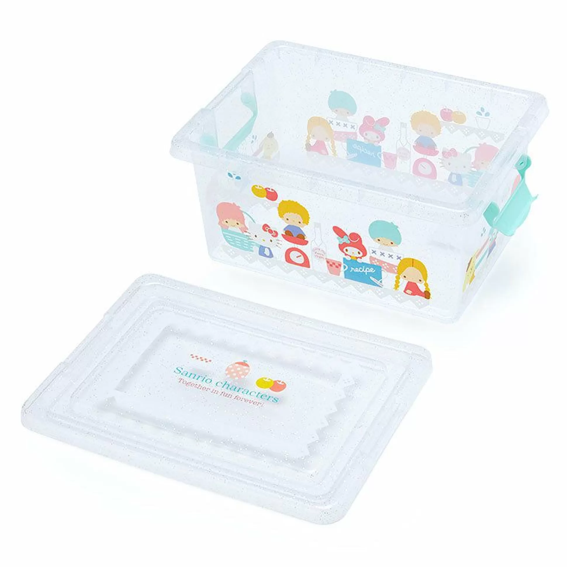 Characters Glitter Snap Storage Box^Japan Original Best