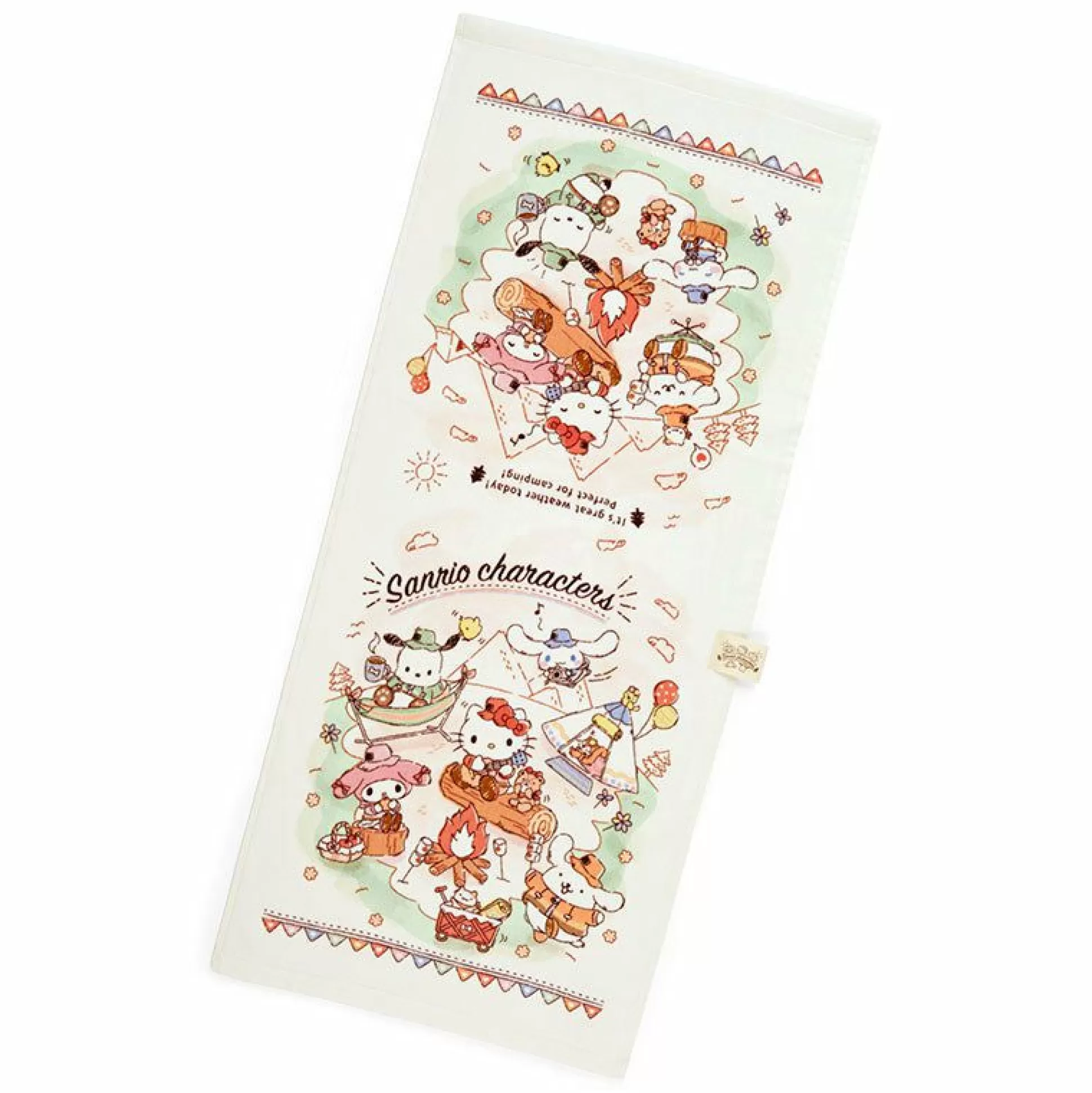 Characters Hand Towel (Cute Camp Series)^Japan Original Hot