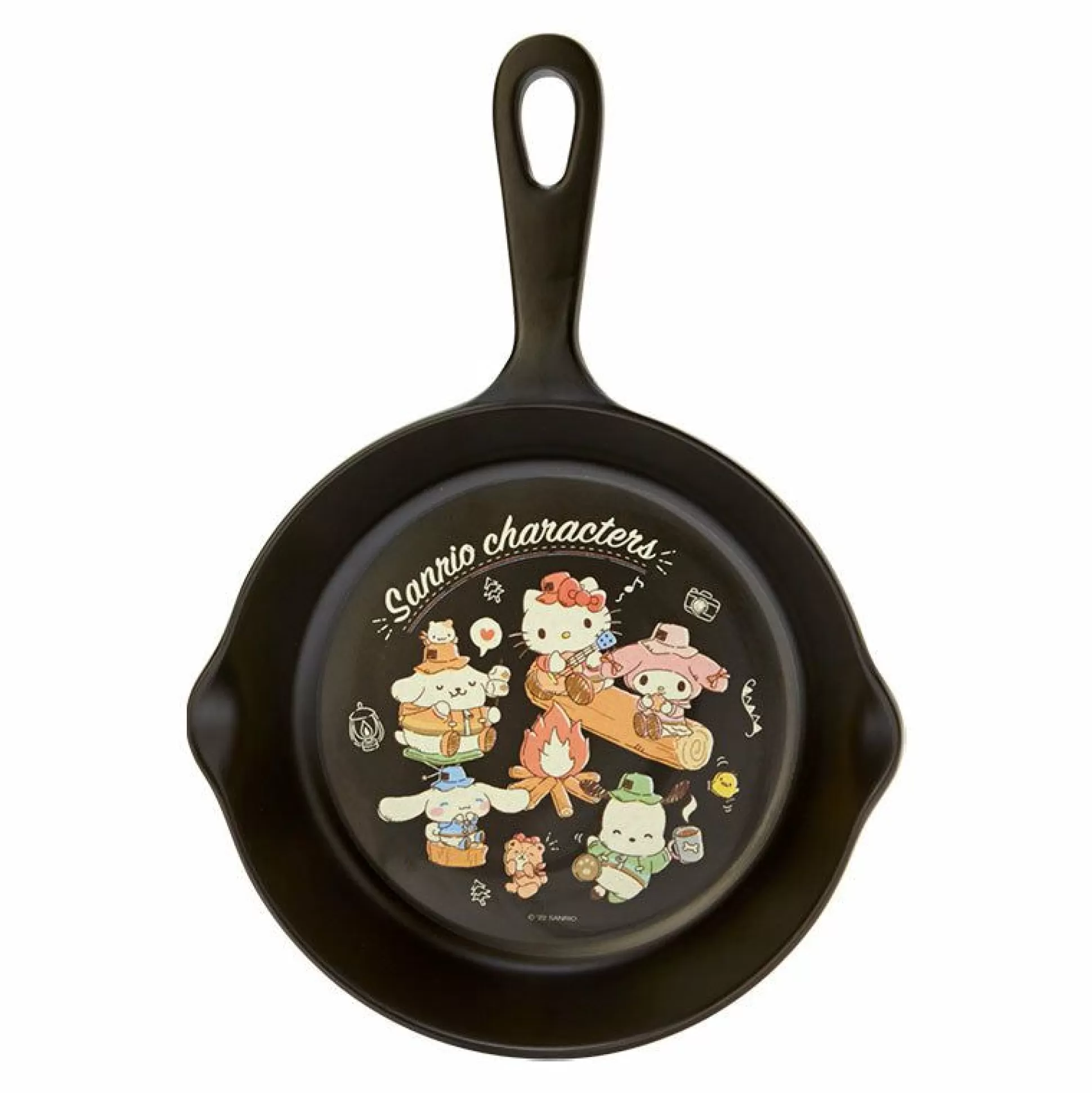 Characters Melamine Skillet Plate (Cute Camp Series)^Japan Original Cheap