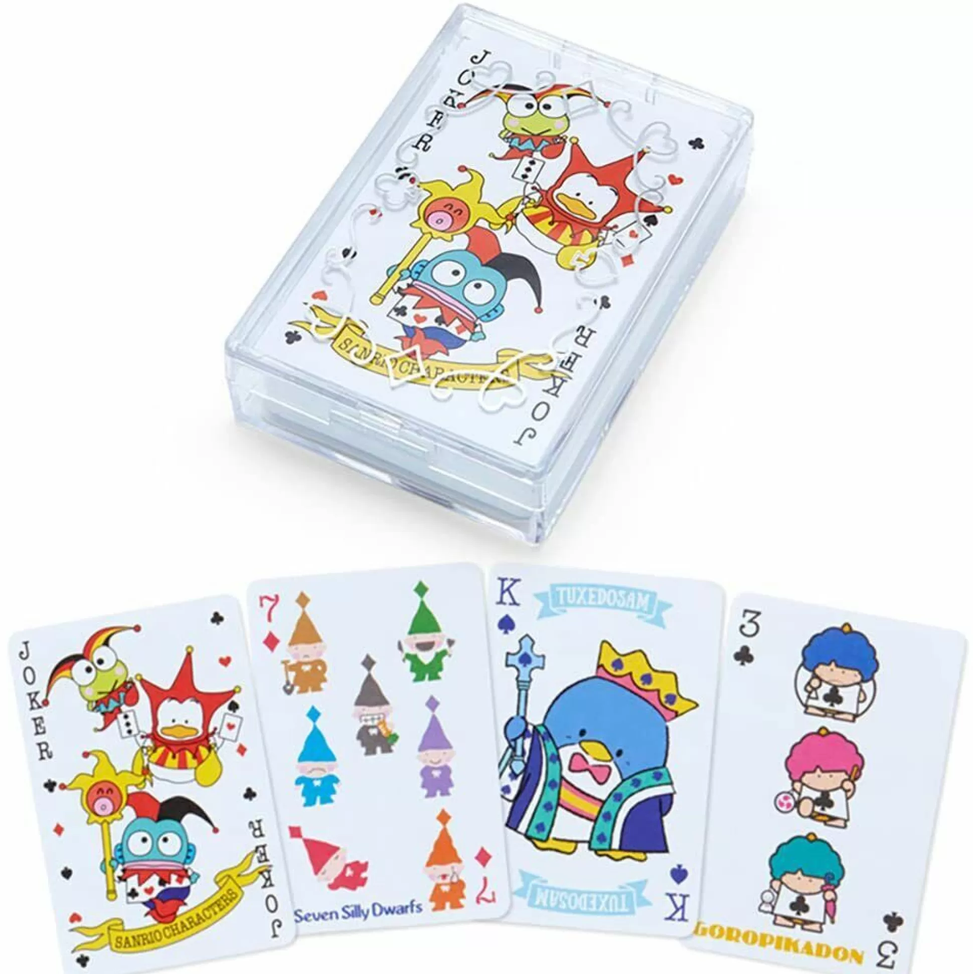 Characters Playing Card Memo Pad (Blue Mix)^Japan Original Cheap