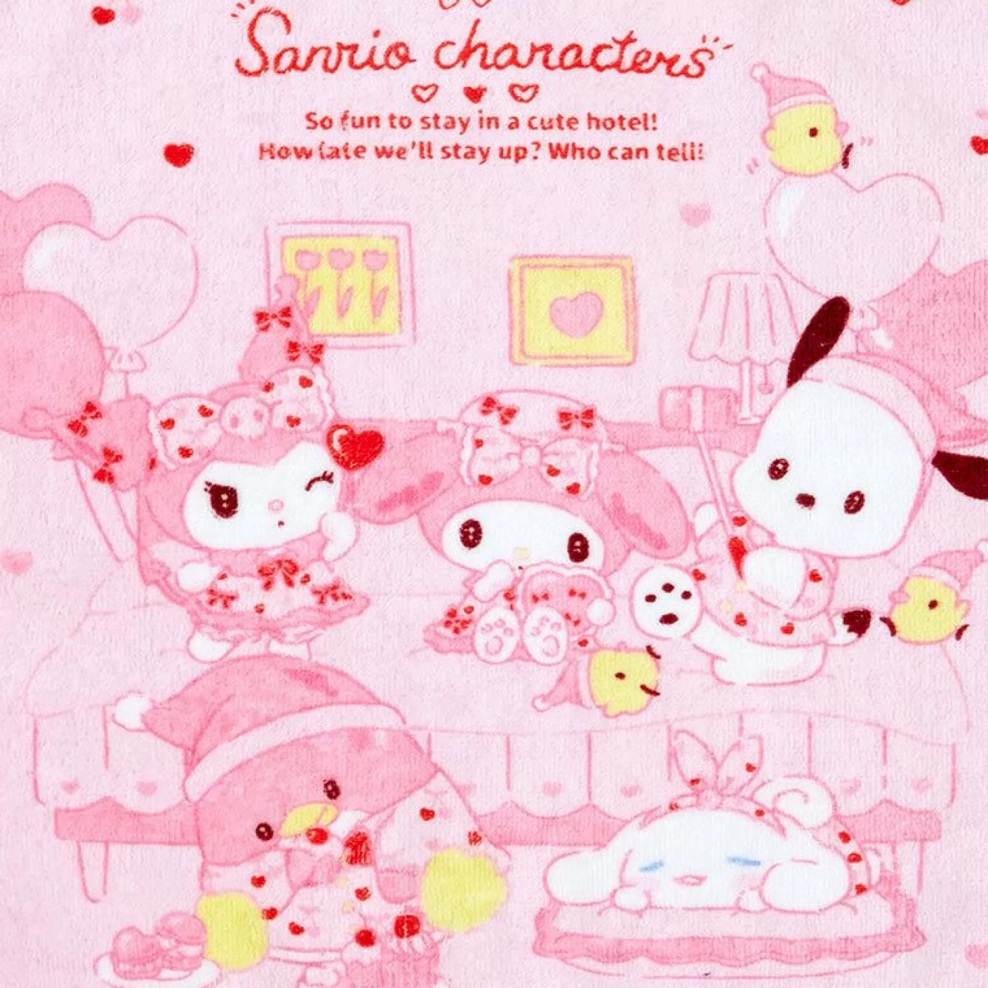 Characters Wash Towel (Staycation Series)^Japan Original Clearance