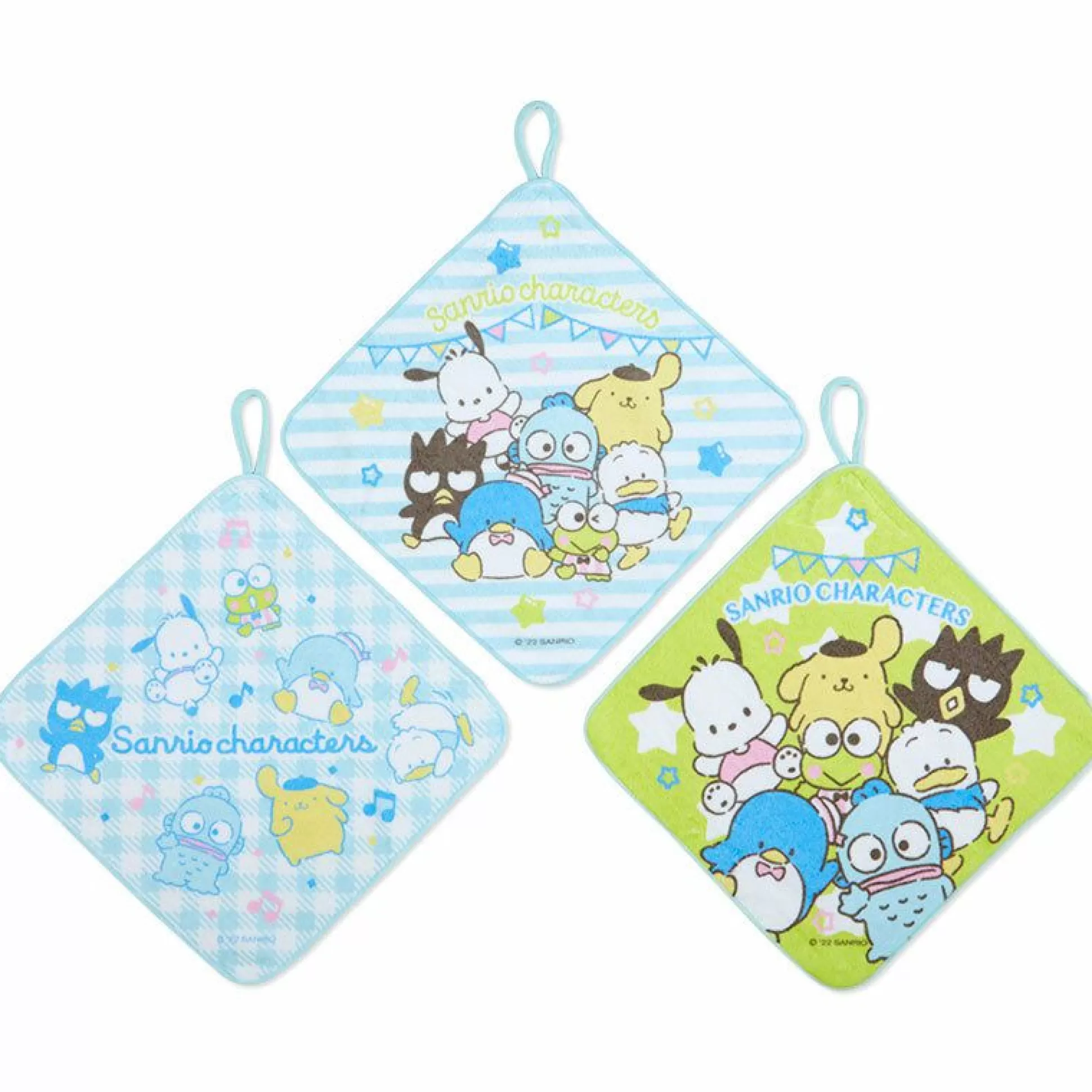 Characters Wash Towels (Set Of 3)^Japan Original Fashion