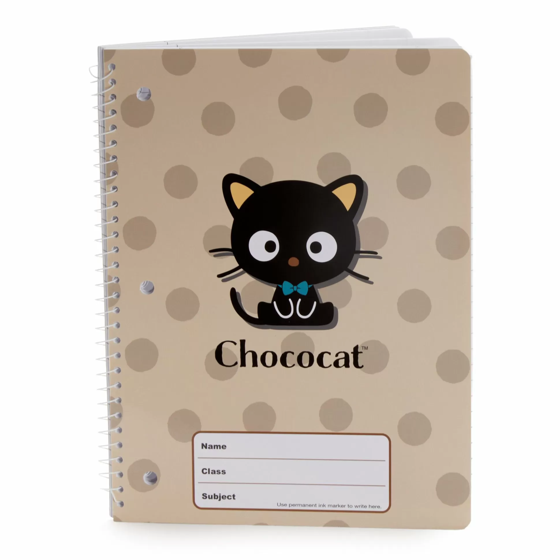 Chococat Spiral Notebook (Choco-Dot Series)^NAKAJIMA CORPORATION Clearance