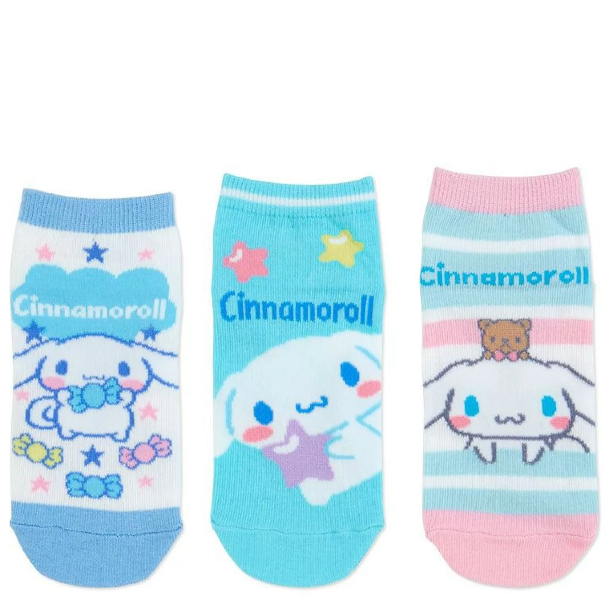 Cinnamoroll 3-Pair Kids Sock Set^Japan Original Flash Sale