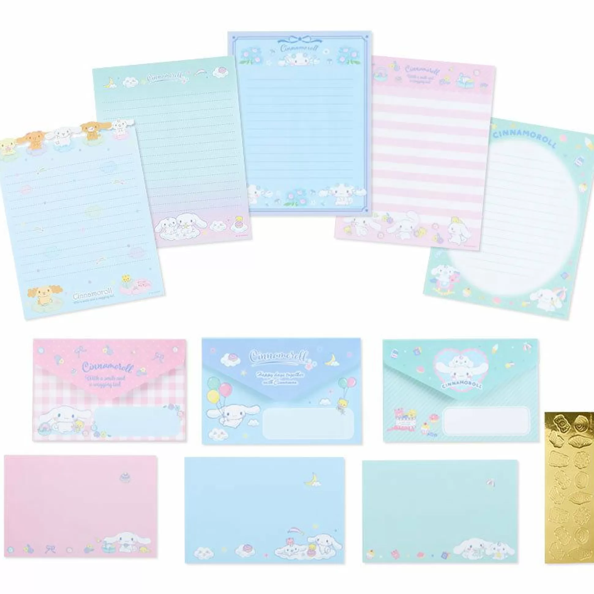 Cinnamoroll Deluxe Letter Set^Japan Original Discount