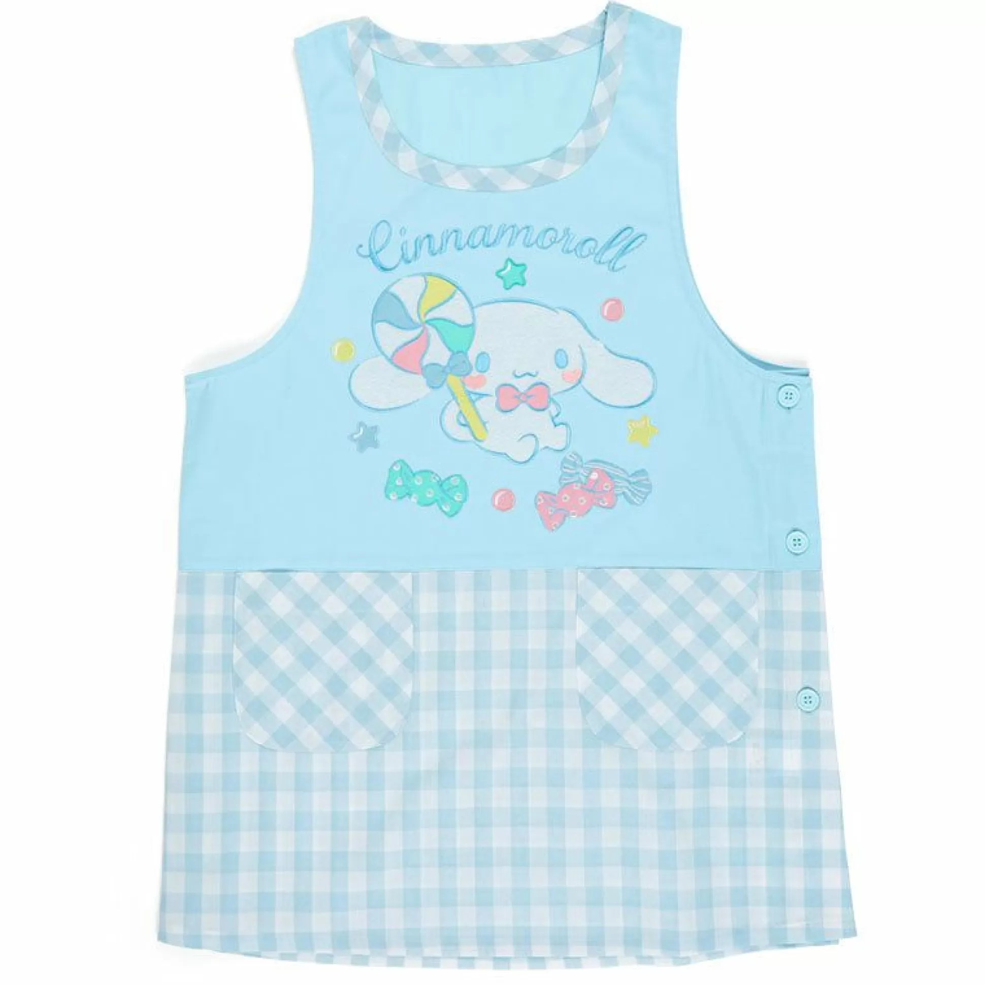 Cinnamoroll Gingham Pinfore Apron^Japan Original Cheap