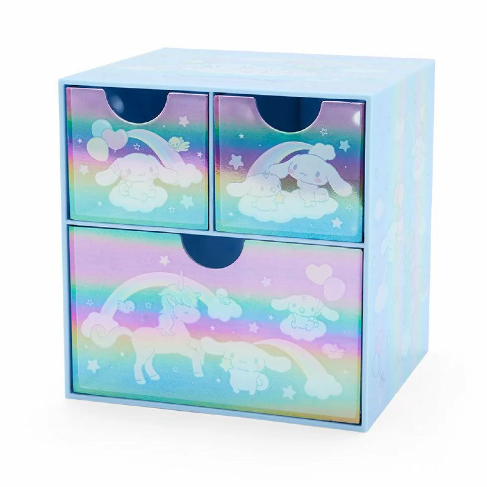 Cinnamoroll Mini Storage Chest (Glossy Aurora Series)^Japan Original Hot