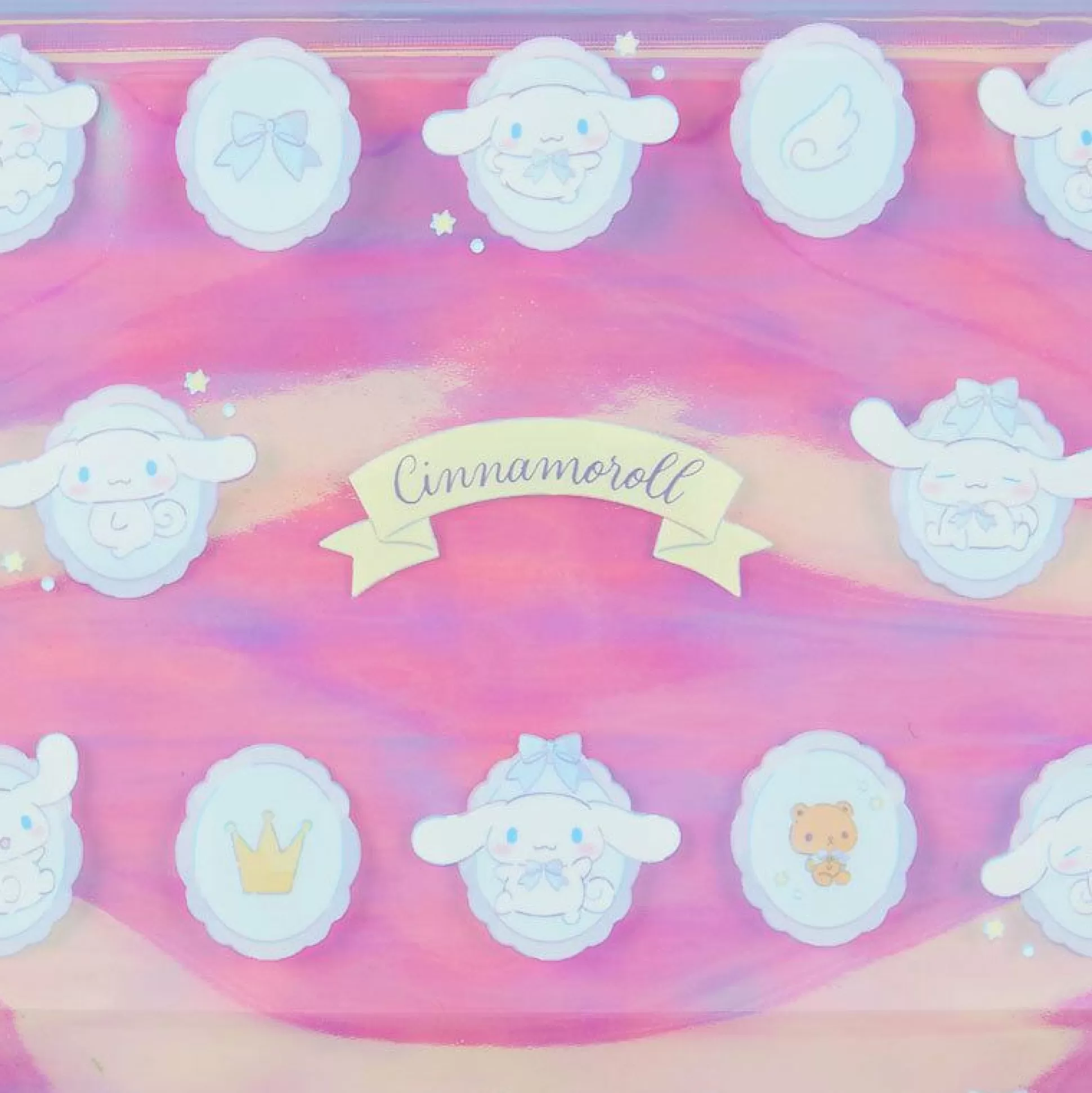Cinnamoroll Reusable Storage Bags (Glossy Aurora Series)^Japan Original Best