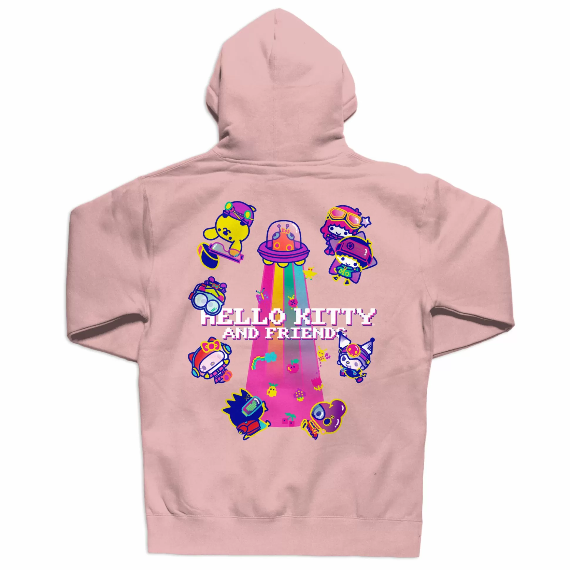 Girl X Kawaii Arcade Friends Hoodie (Dusty Pink)^Girl Skateboards Fashion