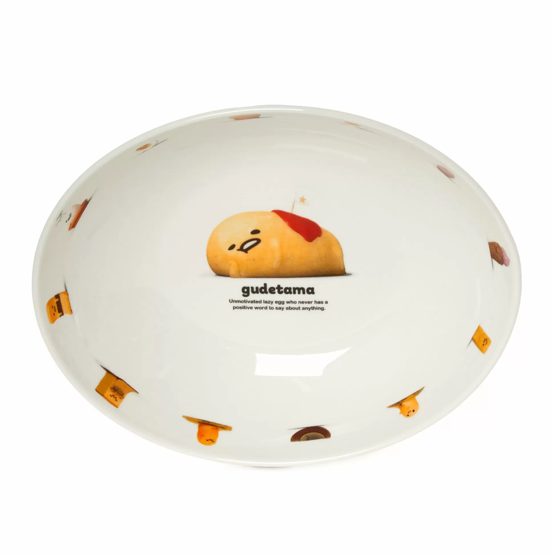 Gudetama Ceramic Plate (An Eggcellent Adventure Series)^Global Original Flash Sale