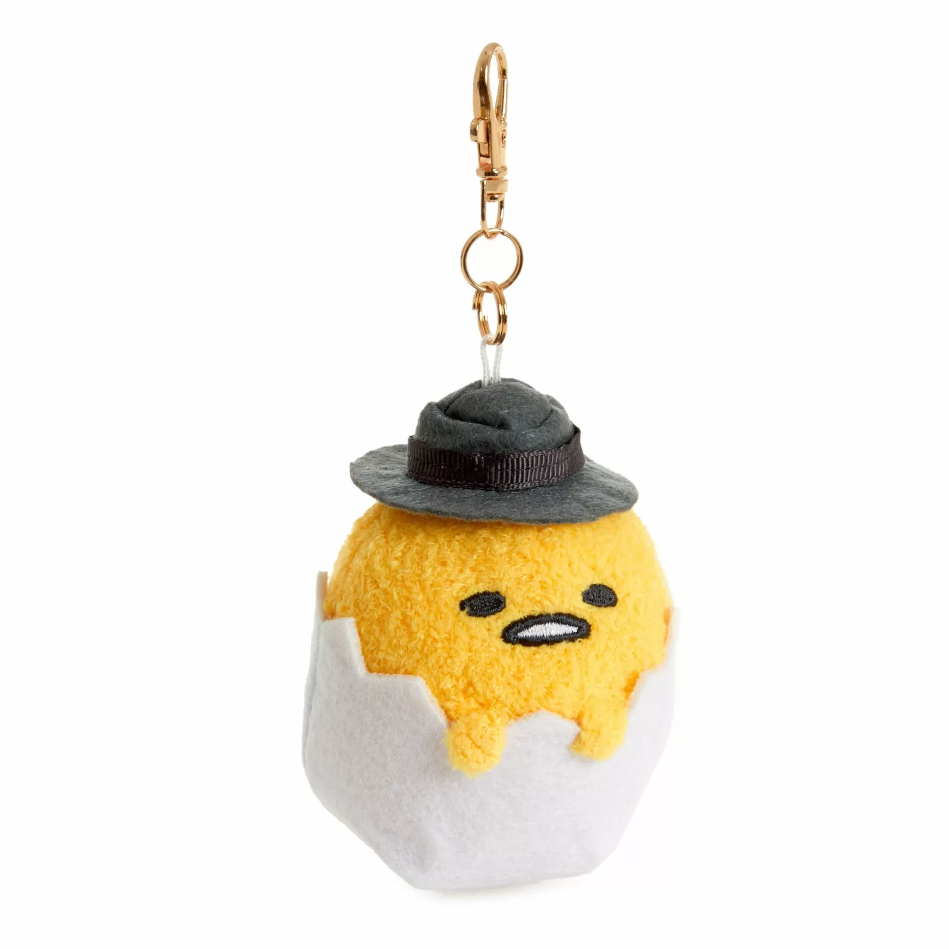 Gudetama Fedora Mascot Plush (An Eggcellent Adventure Series)^Global Original Hot