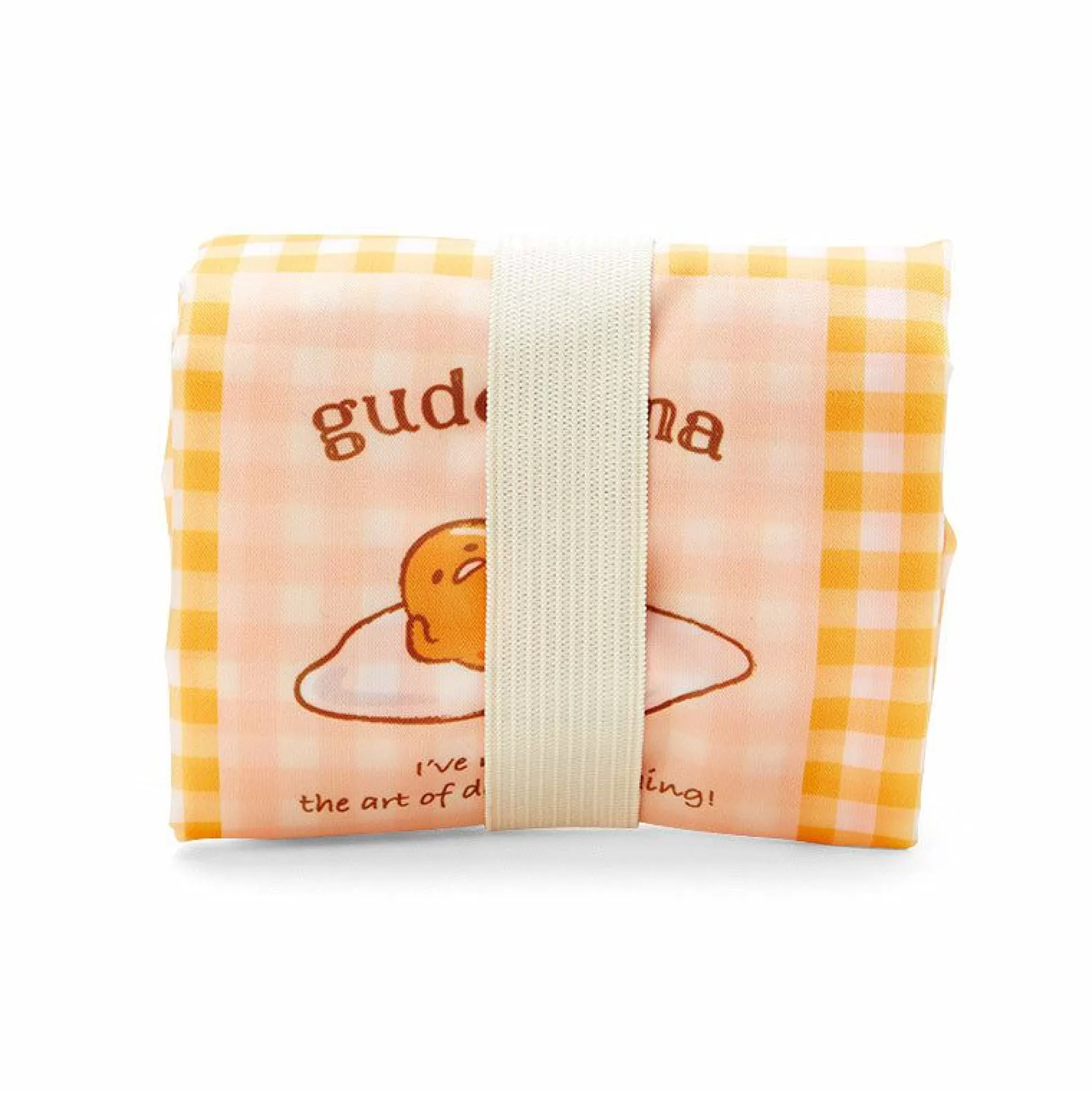 Gudetama Gingham Reusable Tote Bag^Japan Original Best