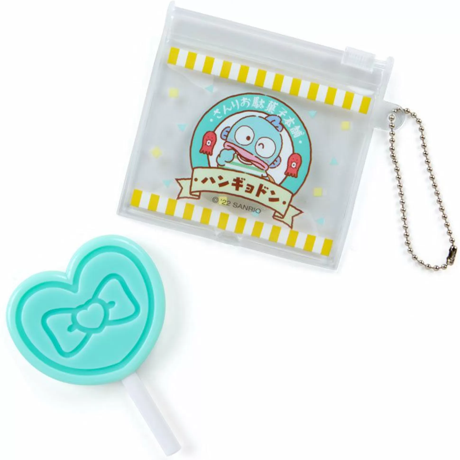 Hangyodon Mini Lollipop Mirror (Dagashi Honpo Series)^Japan Original Shop