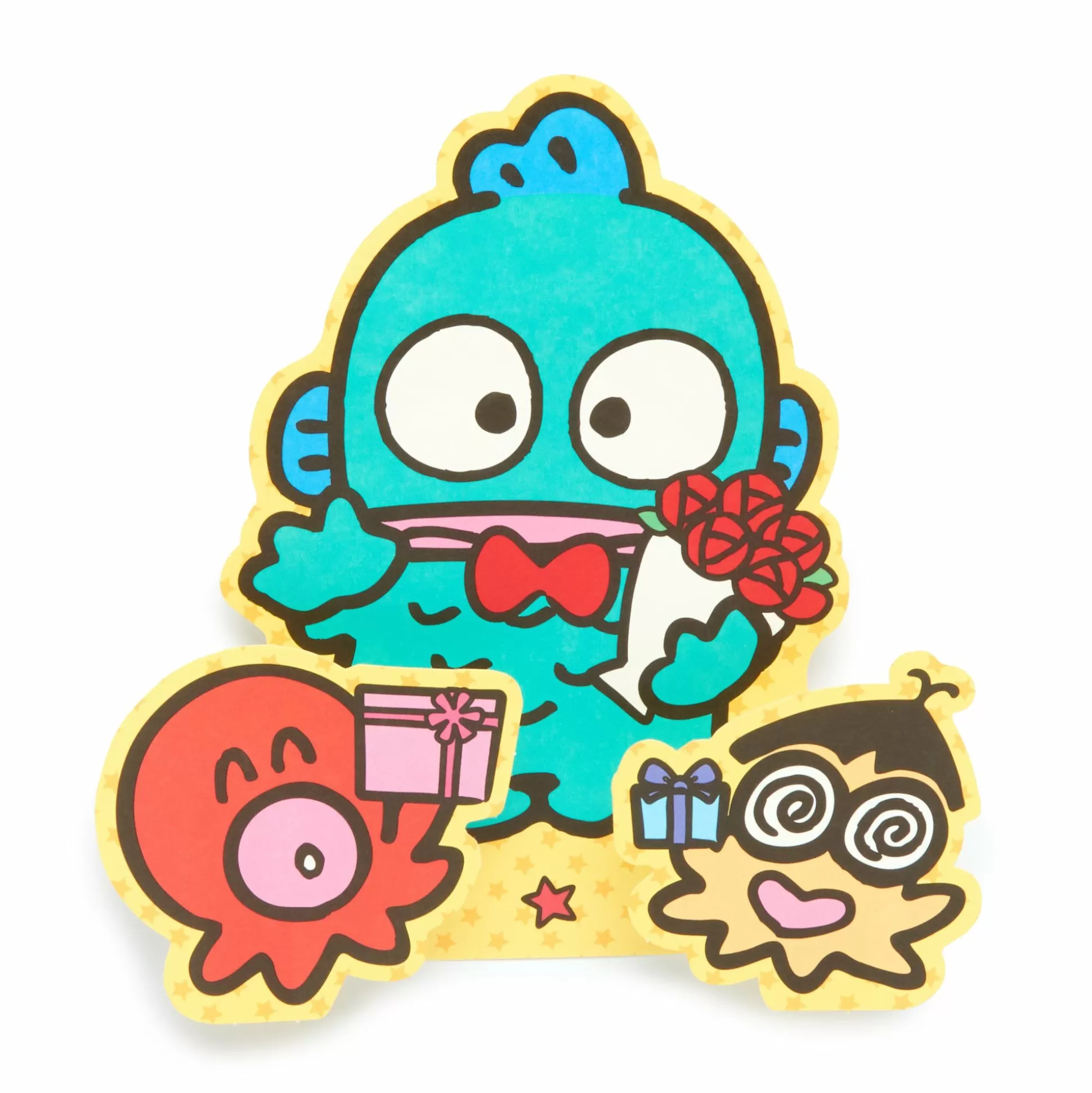 Hangyodon Stickers And Greeting Card^Japan Original Shop