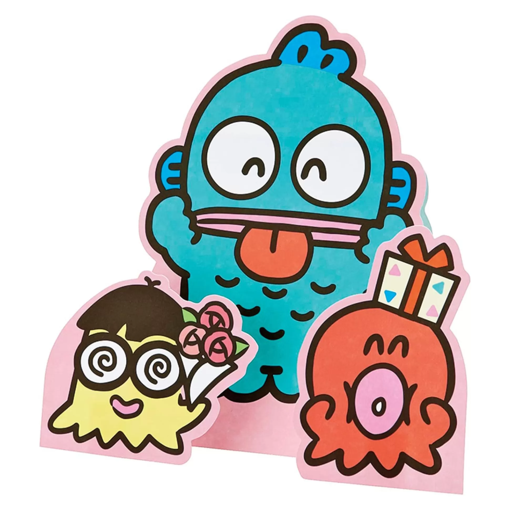 Hangyodon Stickers And Greeting Card (Small Gift Series)^Japan Original Outlet