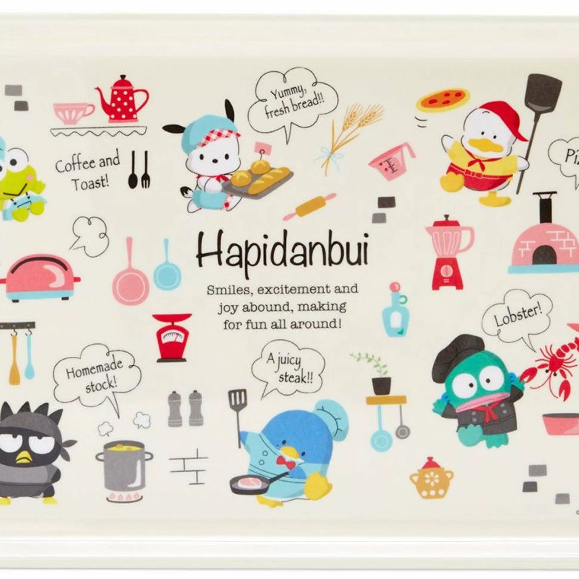 Hapidanbui Gourmet Tray (Cooking Series)^Japan Original Fashion