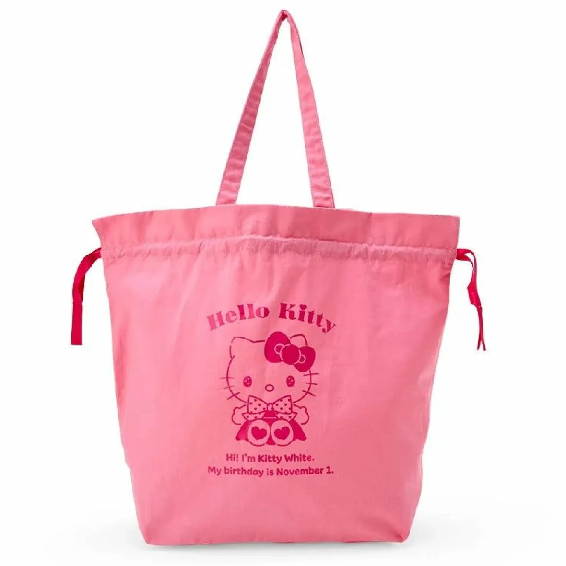 Hello Kitty 2023 Happy Birthday Tote Bag^Japan Original Hot