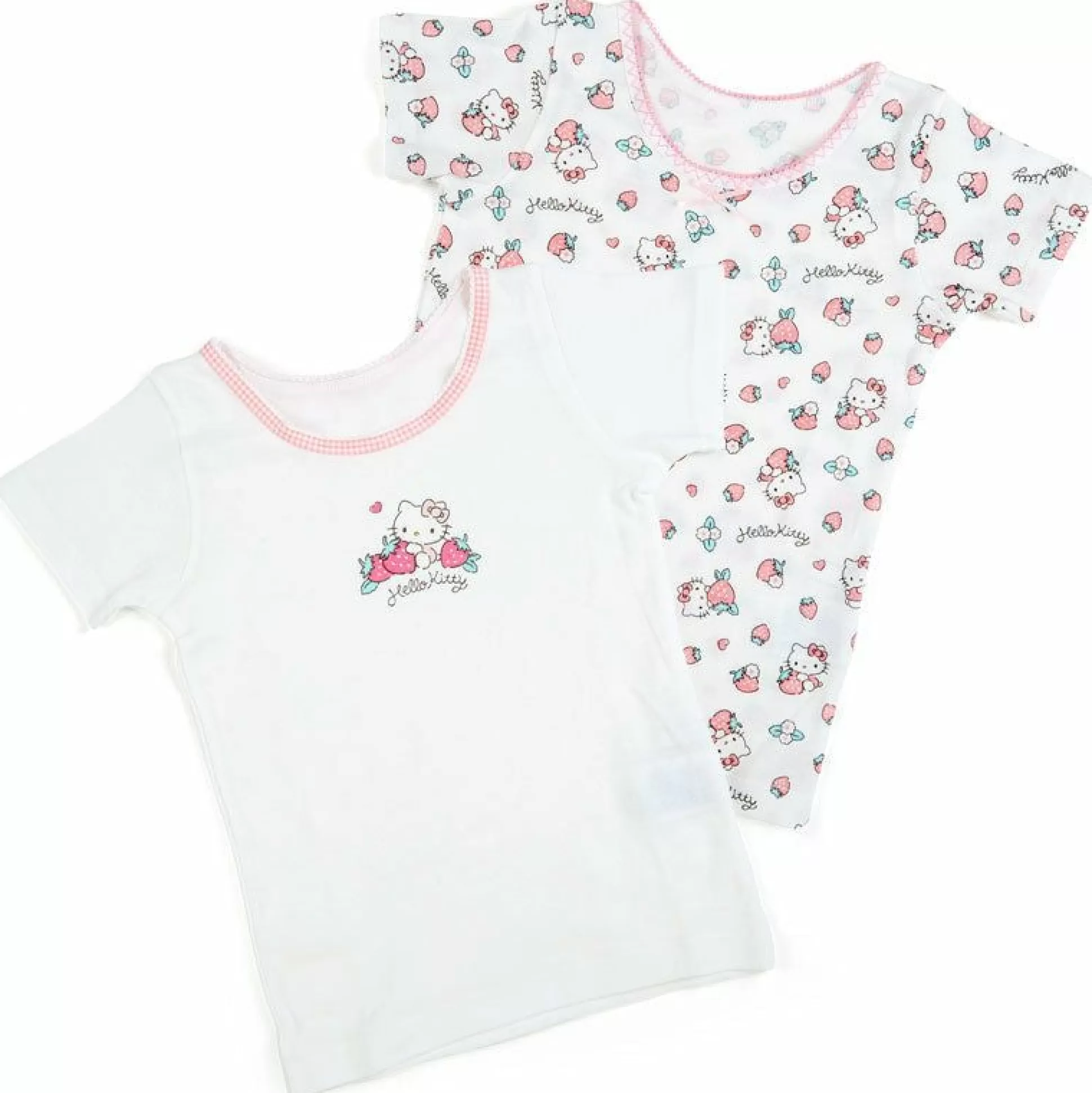 Hello Kitty 2-Piece Kids Undershirt Set^Japan Original Clearance