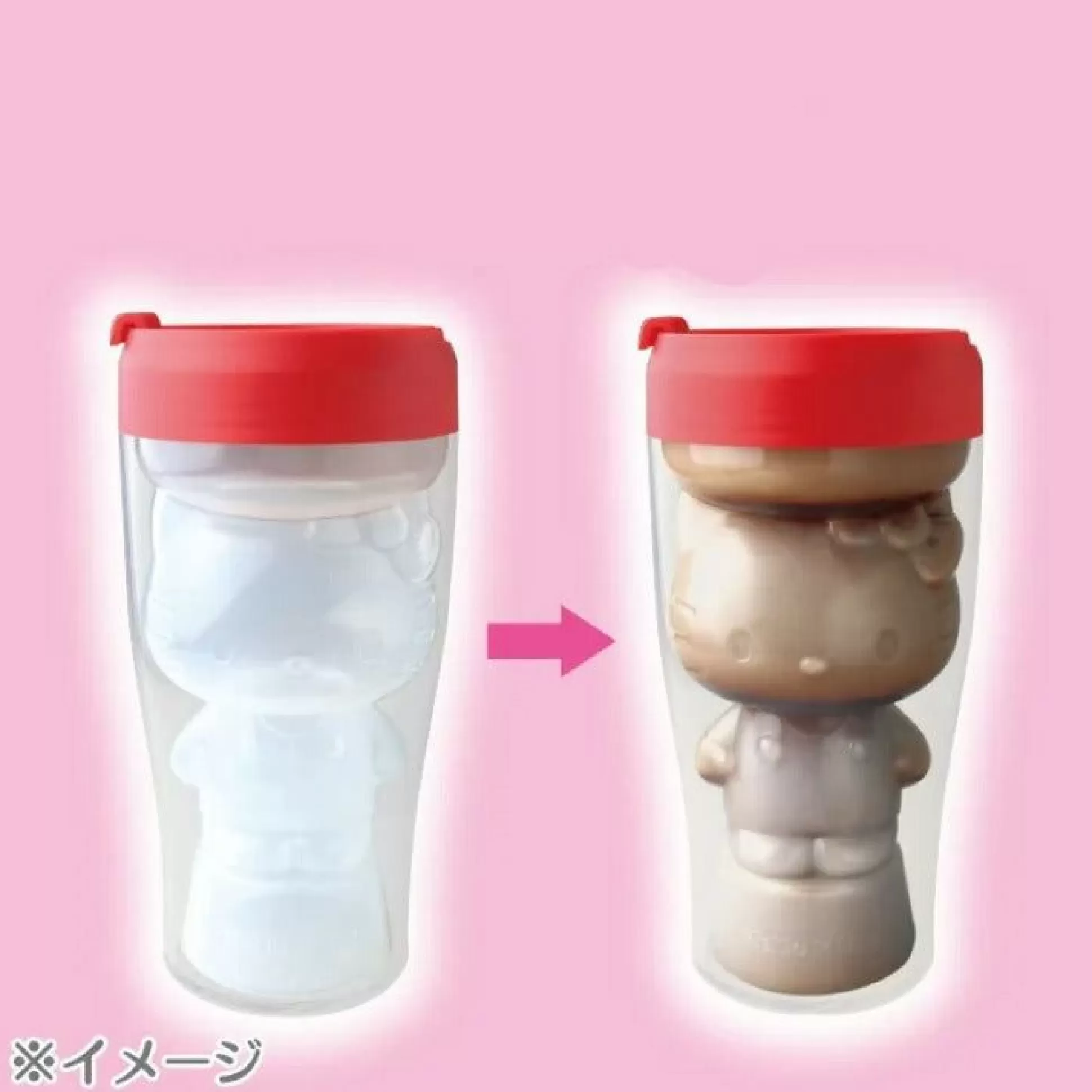 Hello Kitty 3D Double Wall Tumbler^Japan Original Flash Sale