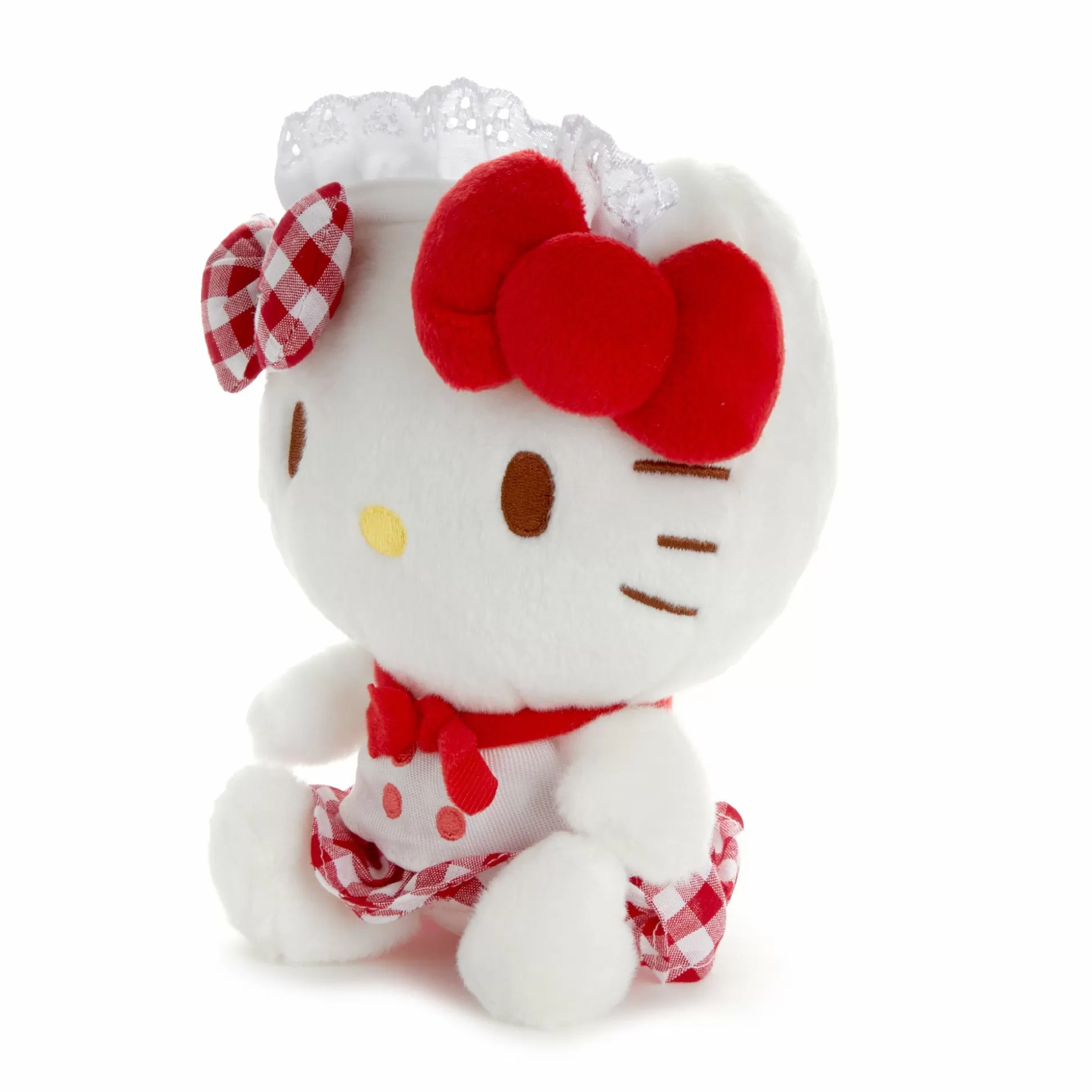 Hello Kitty 7" Plush (Gingham Cafe Series)^NAKAJIMA CORPORATION Flash Sale