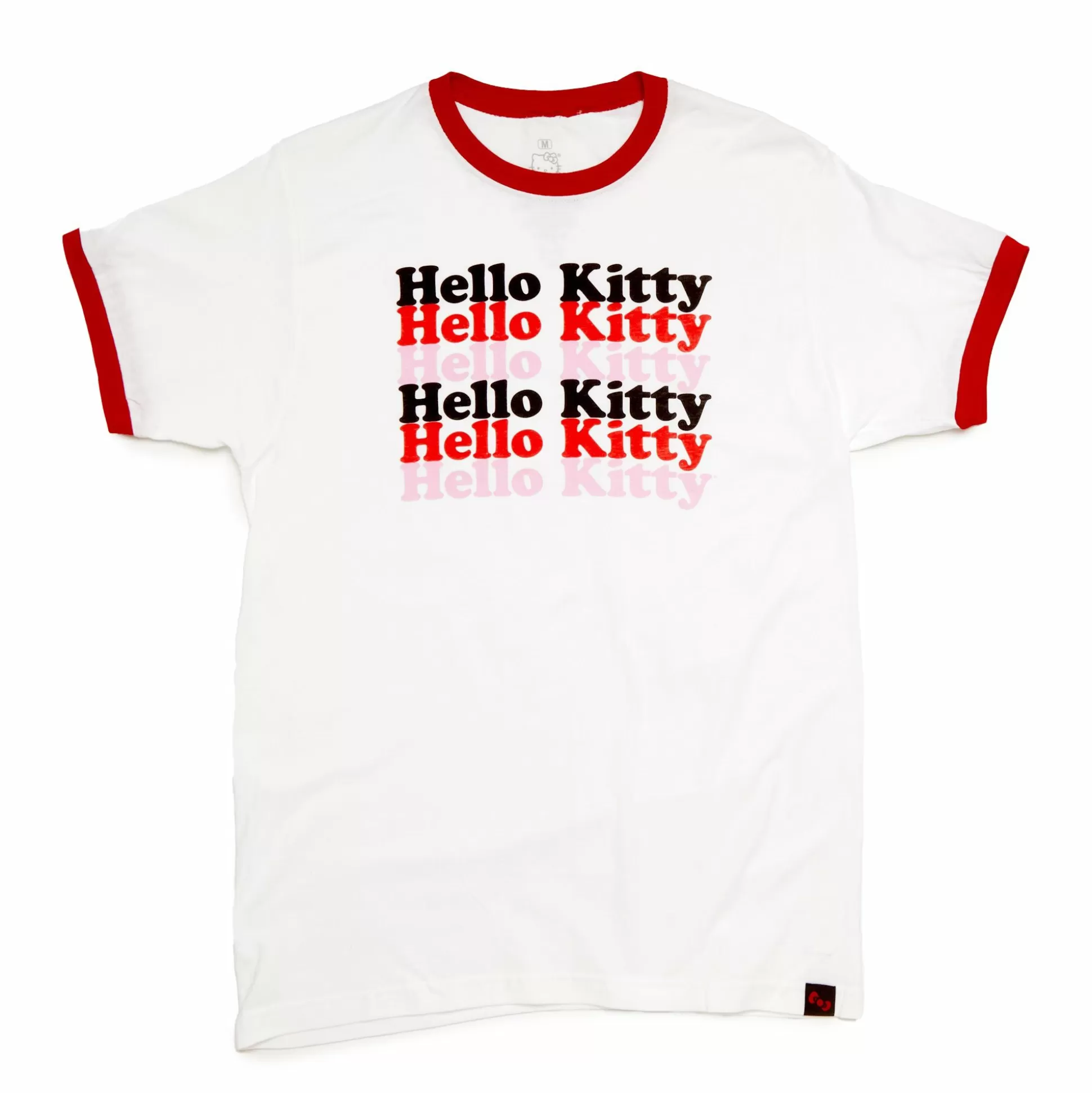 Hello Kitty Original Logo Ringer Tee^RIPPLE JUNCTION Flash Sale