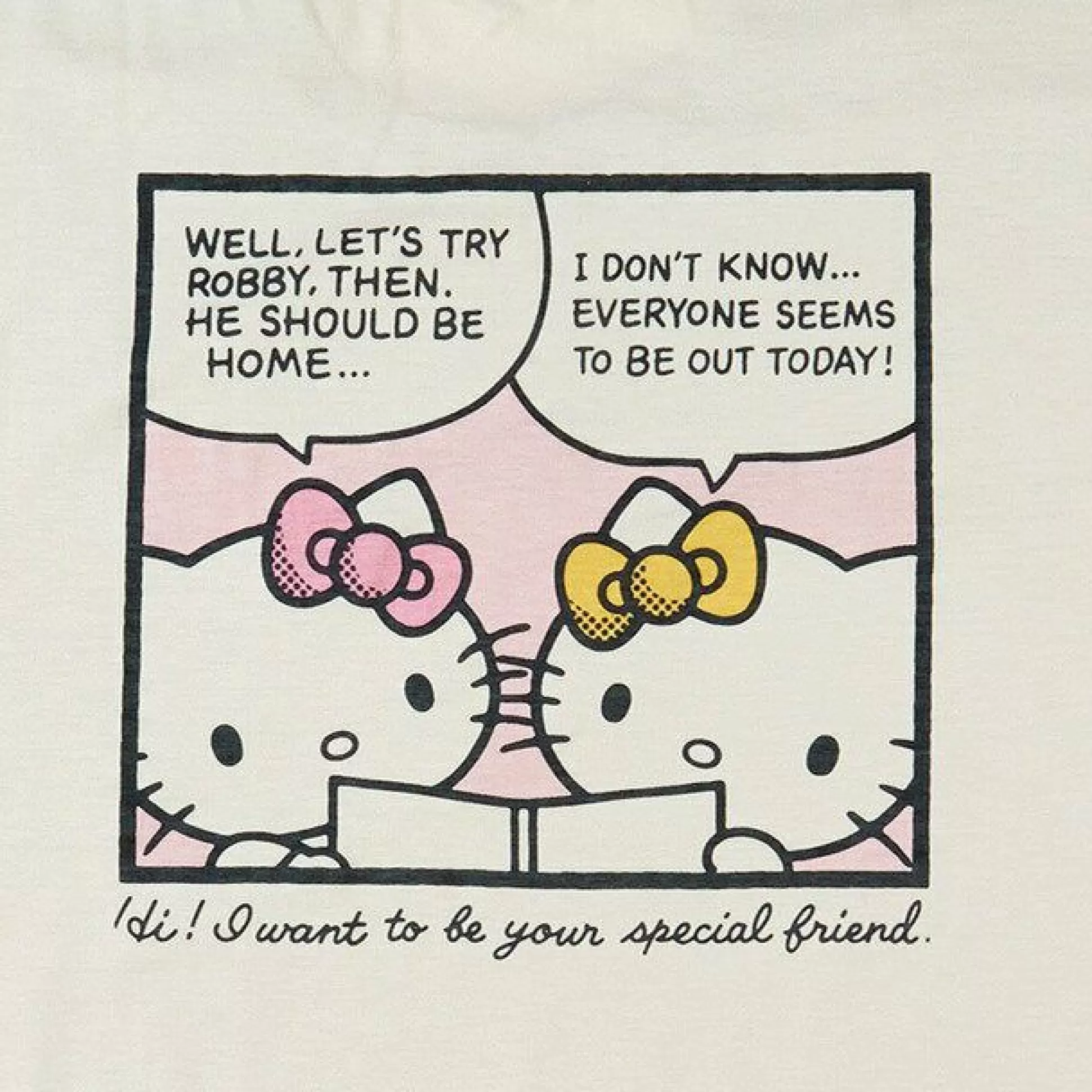 Hello Kitty & Mimmy Relaxed Tee^Japan Original Cheap