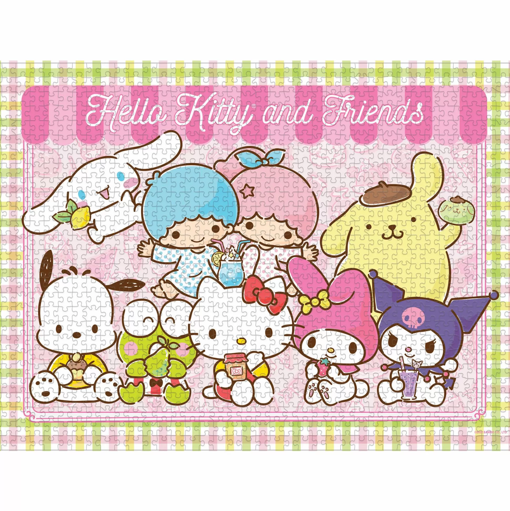 Hello Kitty And Friends My Favorite Flavor 1000-Pc Puzzle^USAopoly Inc Best