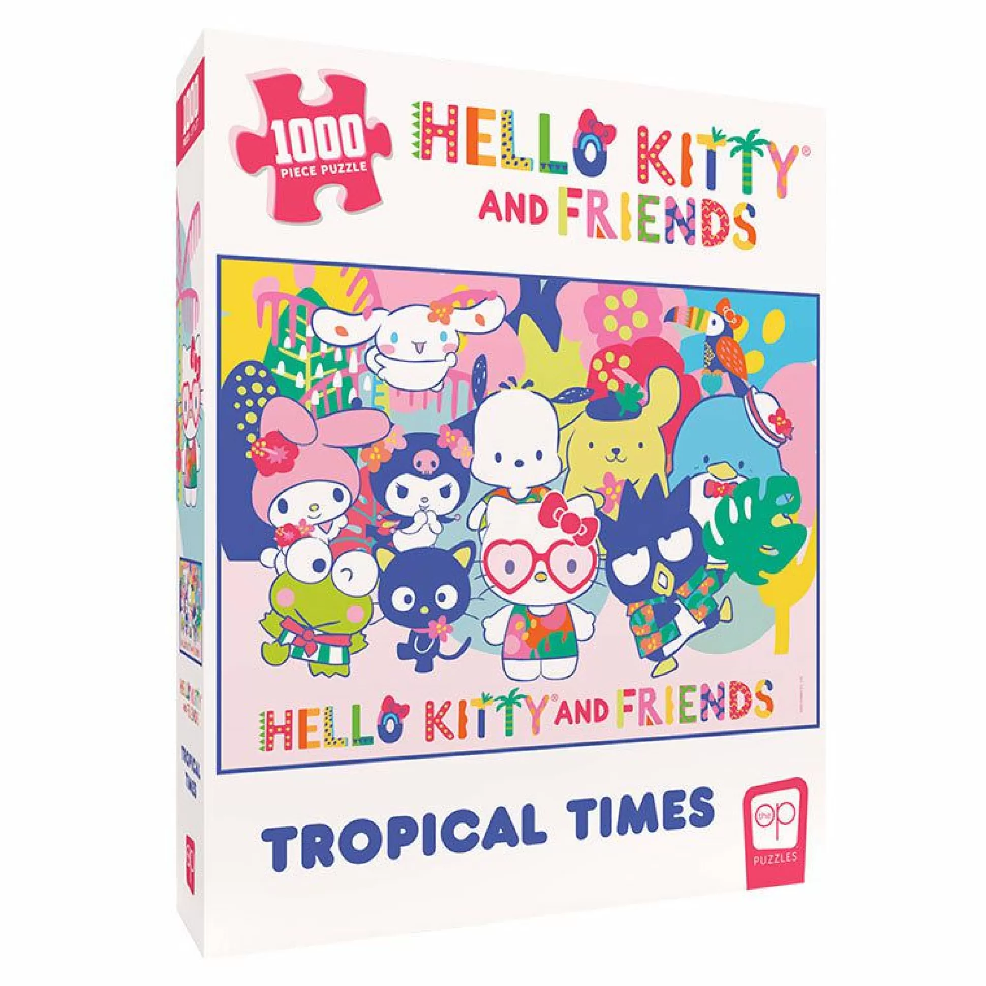 Hello Kitty And Friends Tropical Times 1000-Pc Puzzle^USAopoly Inc Fashion