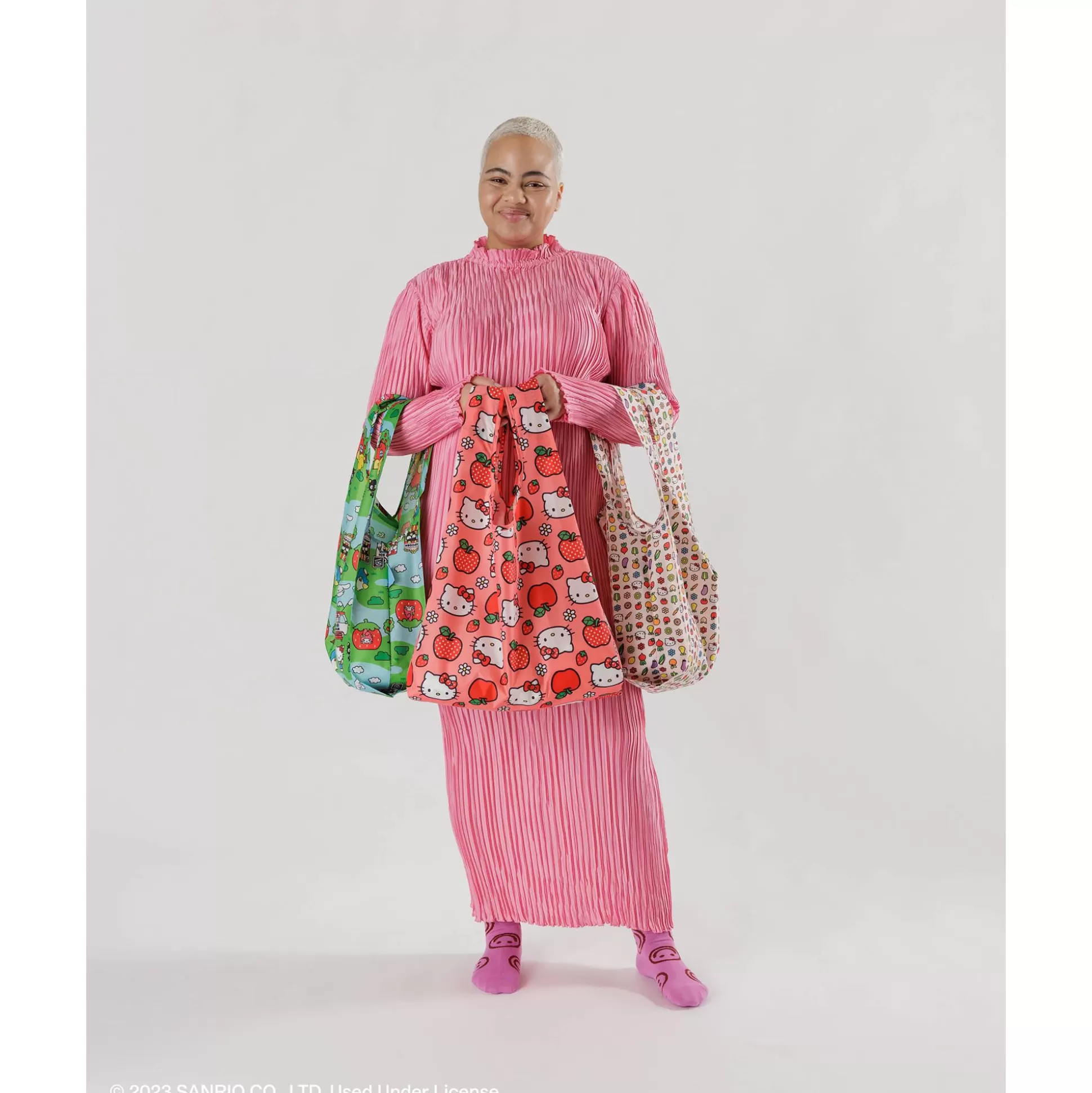 Hello Kitty And Friends X Baggu Standard Bags Set (Apples + Icons + Friends)^Baggu Corporation Online