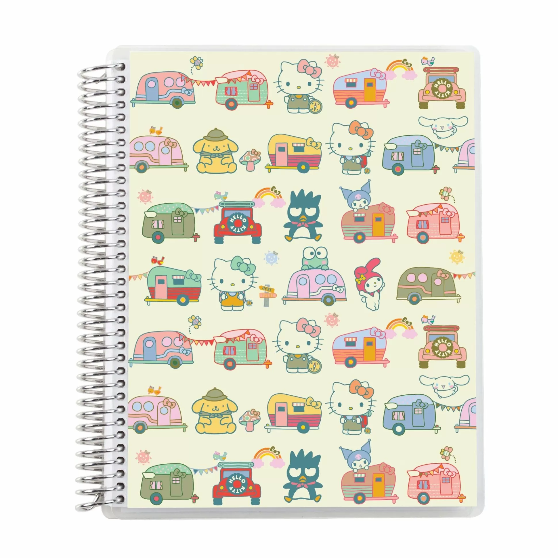 Hello Kitty And Friends X Spiral Notebook (Happy Campers)^ERIN CONDREN Hot