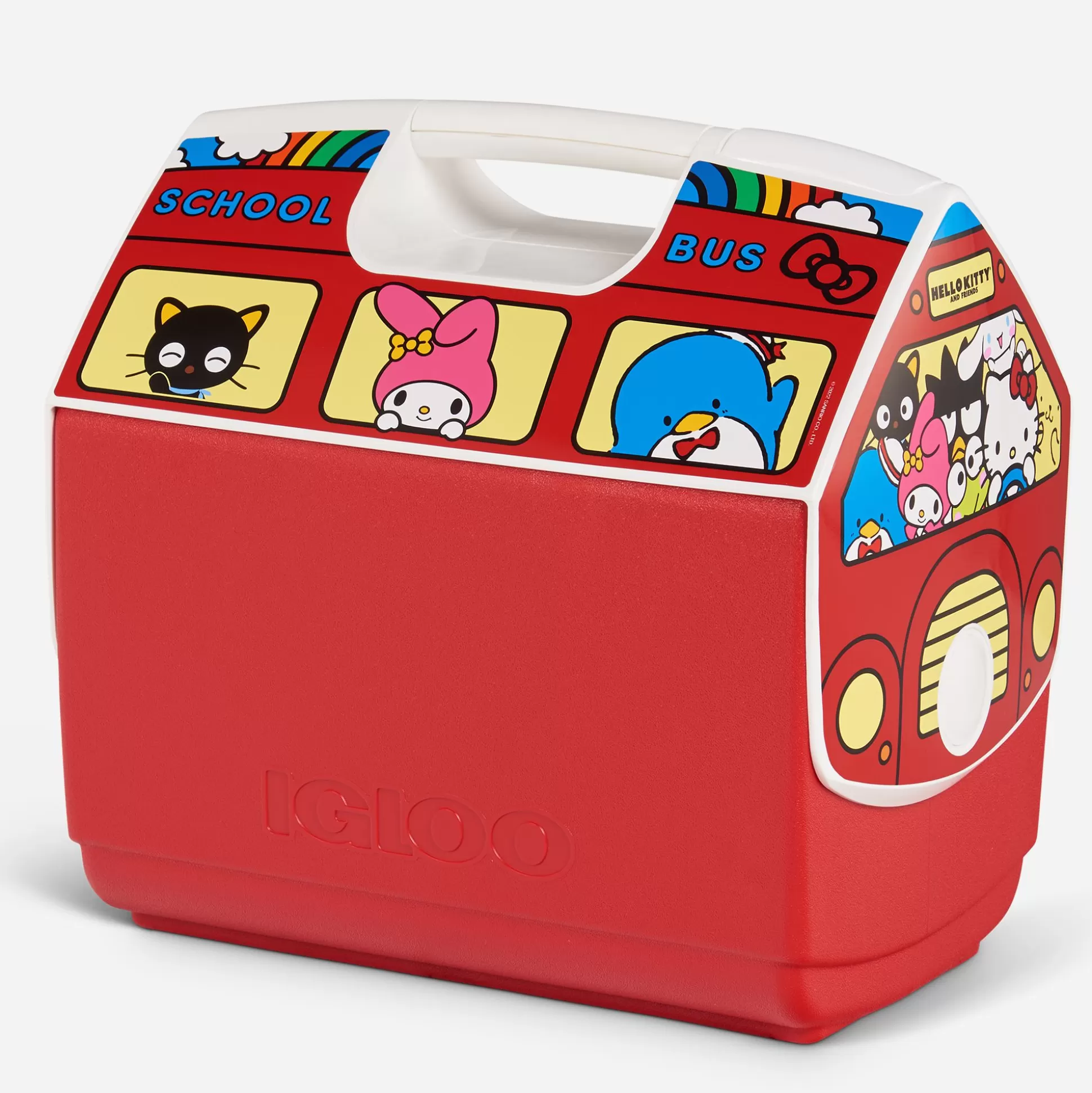 Hello Kitty And Friends X Igloo School Bus Playmate Elite 16 Qt Cooler^Igloo Products Corp Store