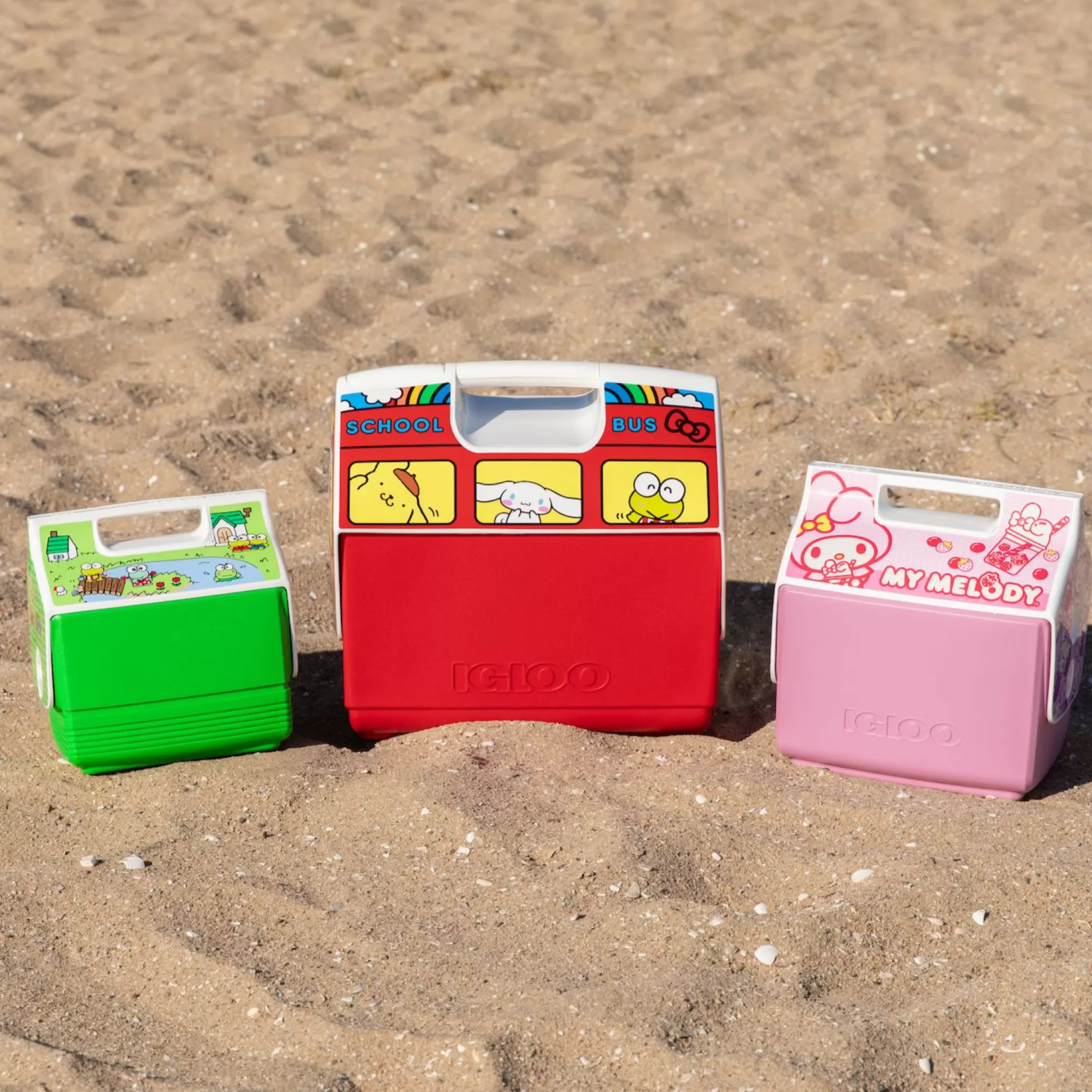Hello Kitty And Friends X Igloo School Bus Playmate Elite 16 Qt Cooler^Igloo Products Corp Store