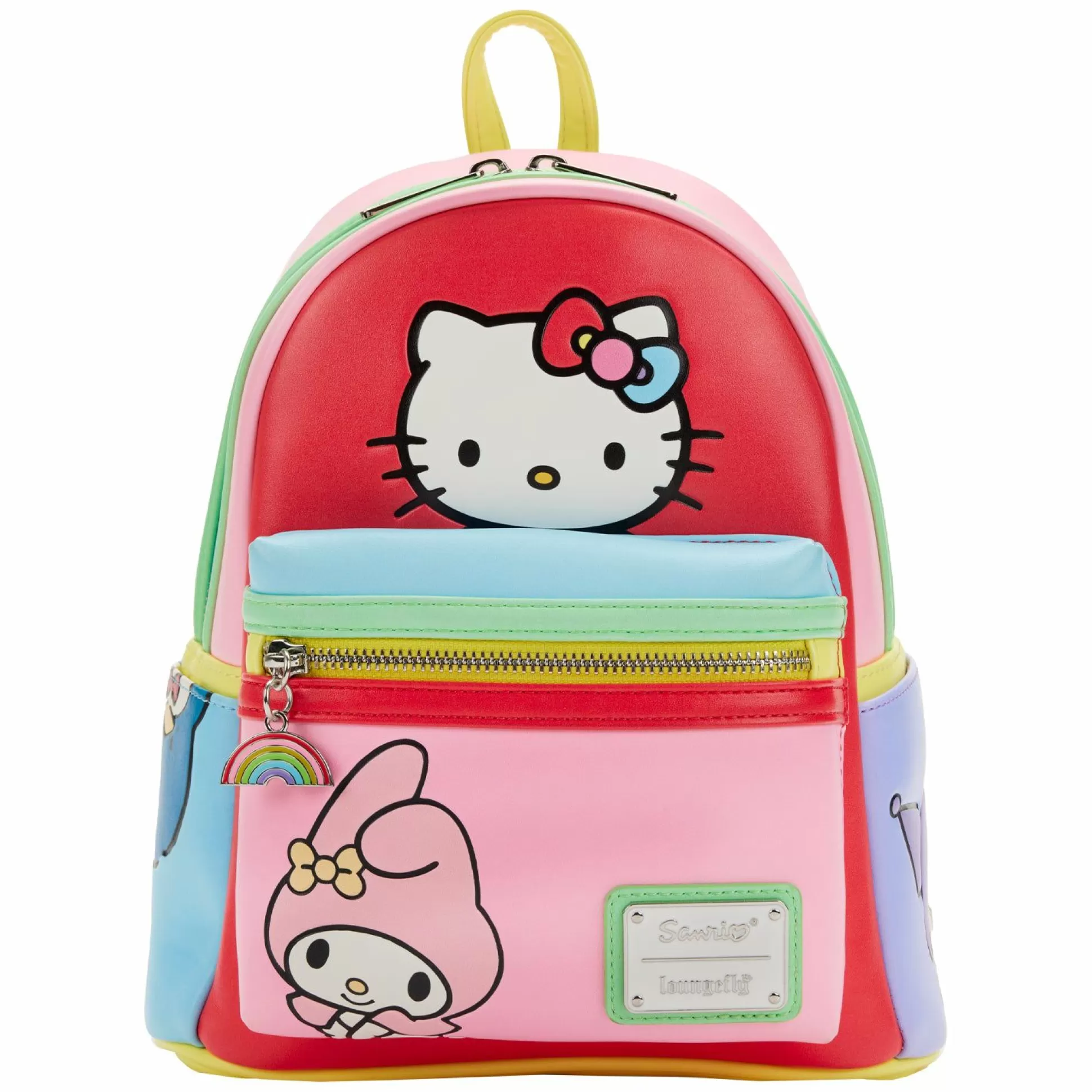 Hello Kitty And Friends X Color-Block Mini Backpack^Loungefly Shop