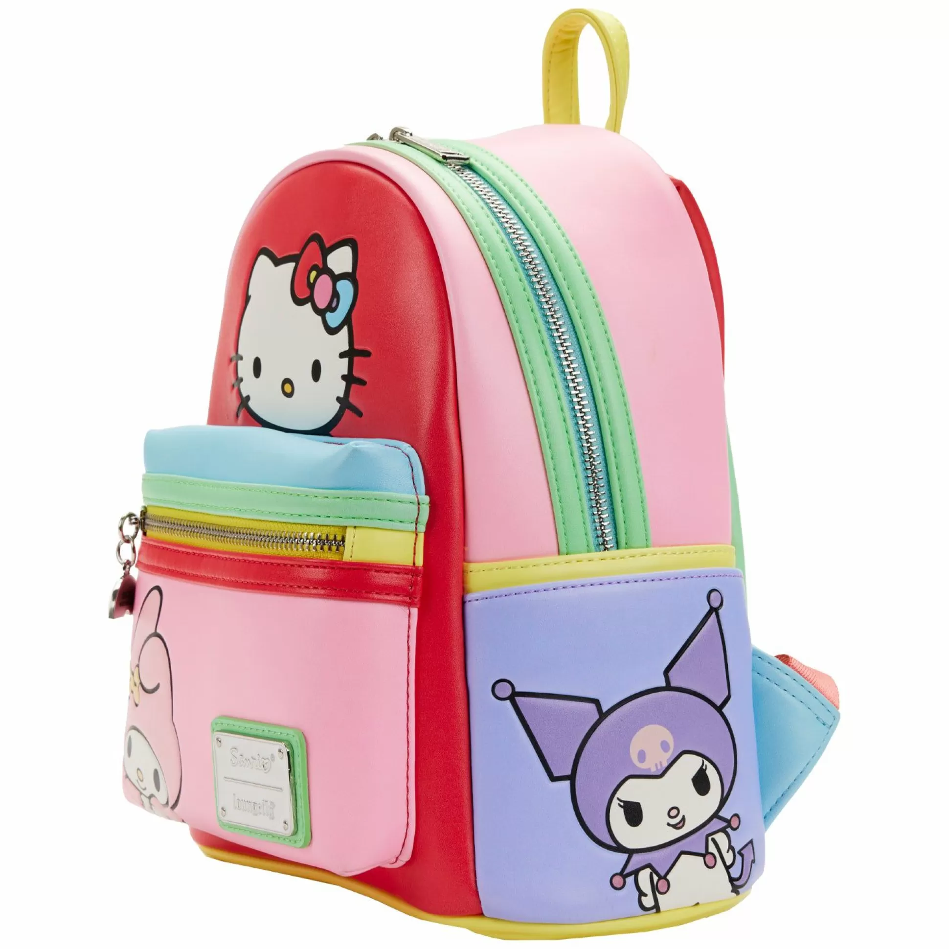 Hello Kitty And Friends X Color-Block Mini Backpack^Loungefly Shop