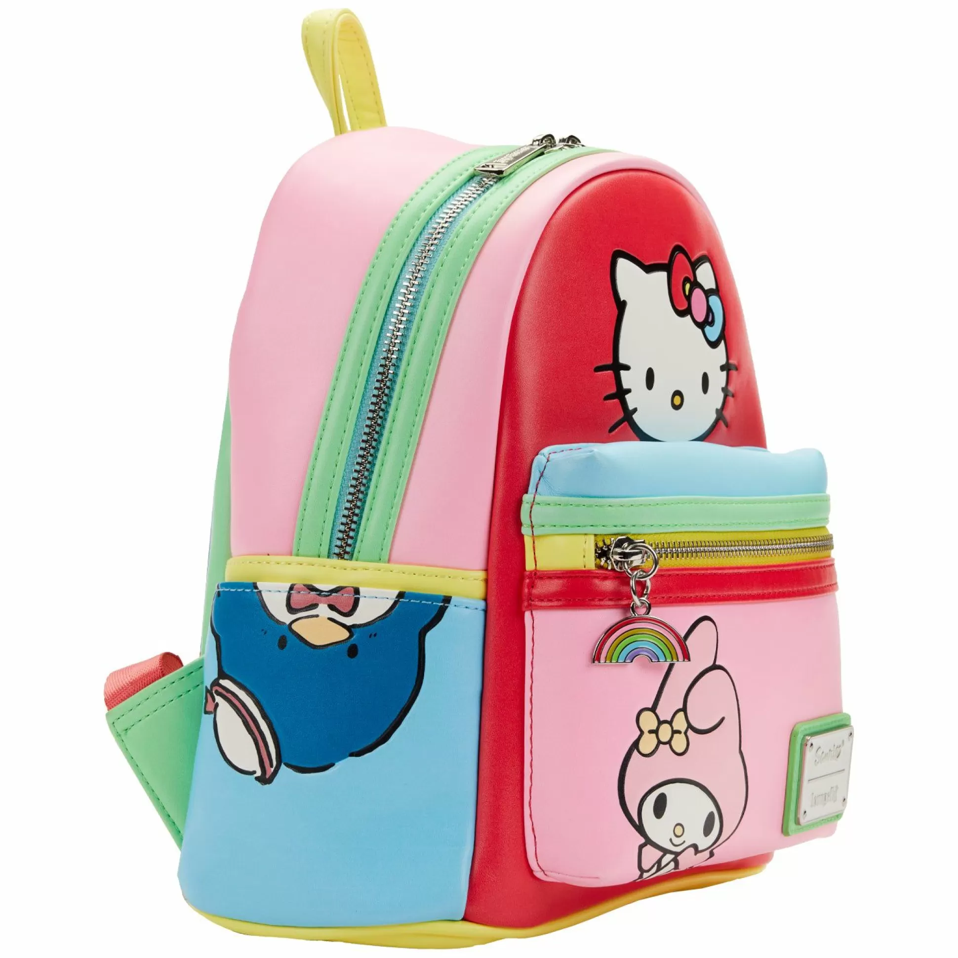 Hello Kitty And Friends X Color-Block Mini Backpack^Loungefly Shop