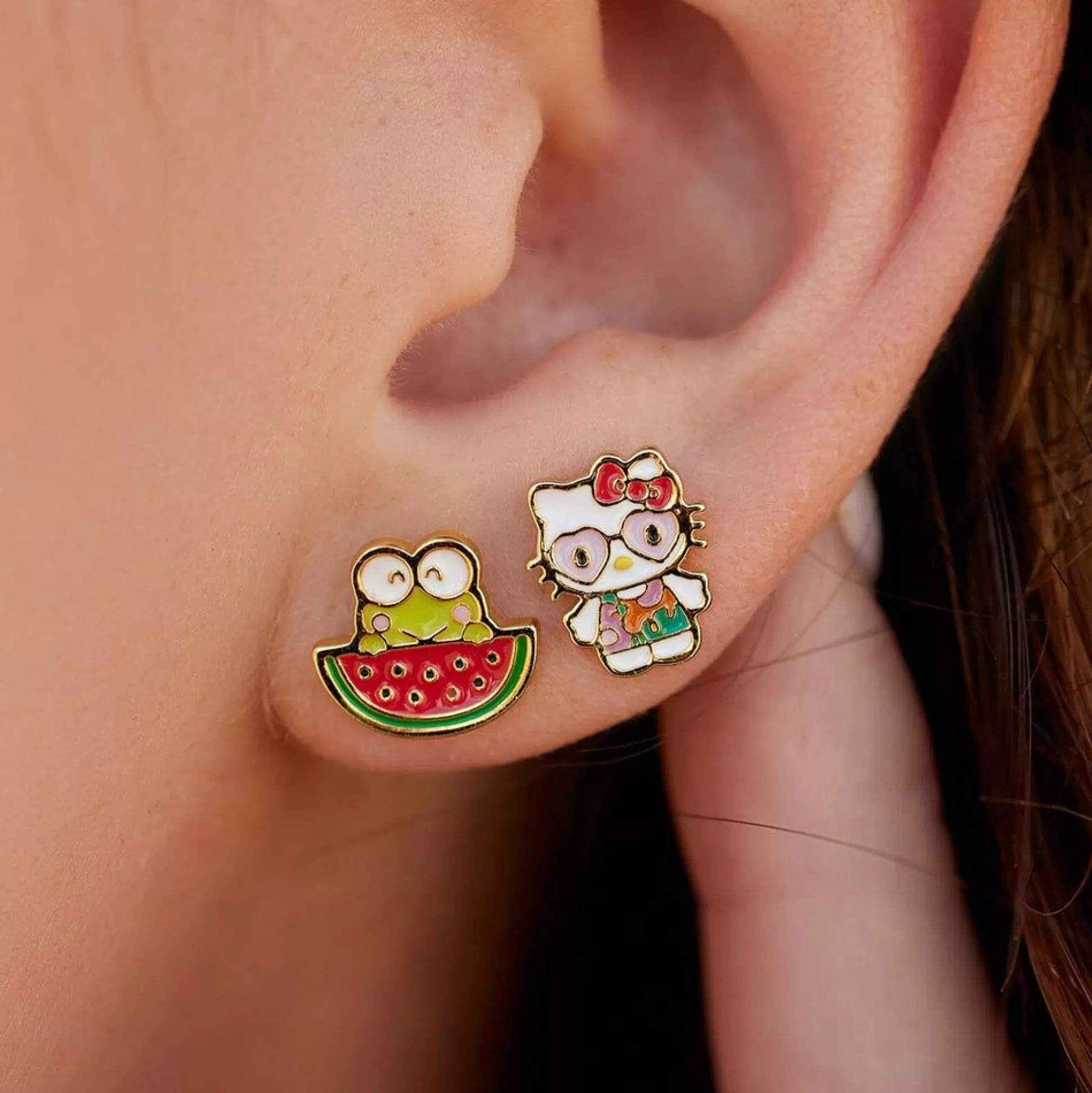 Hello Kitty And Friends X Pura Vida Tropical Mix-N-Match Stud Earring Pack^Pura Vida (Creative Genius) Clearance
