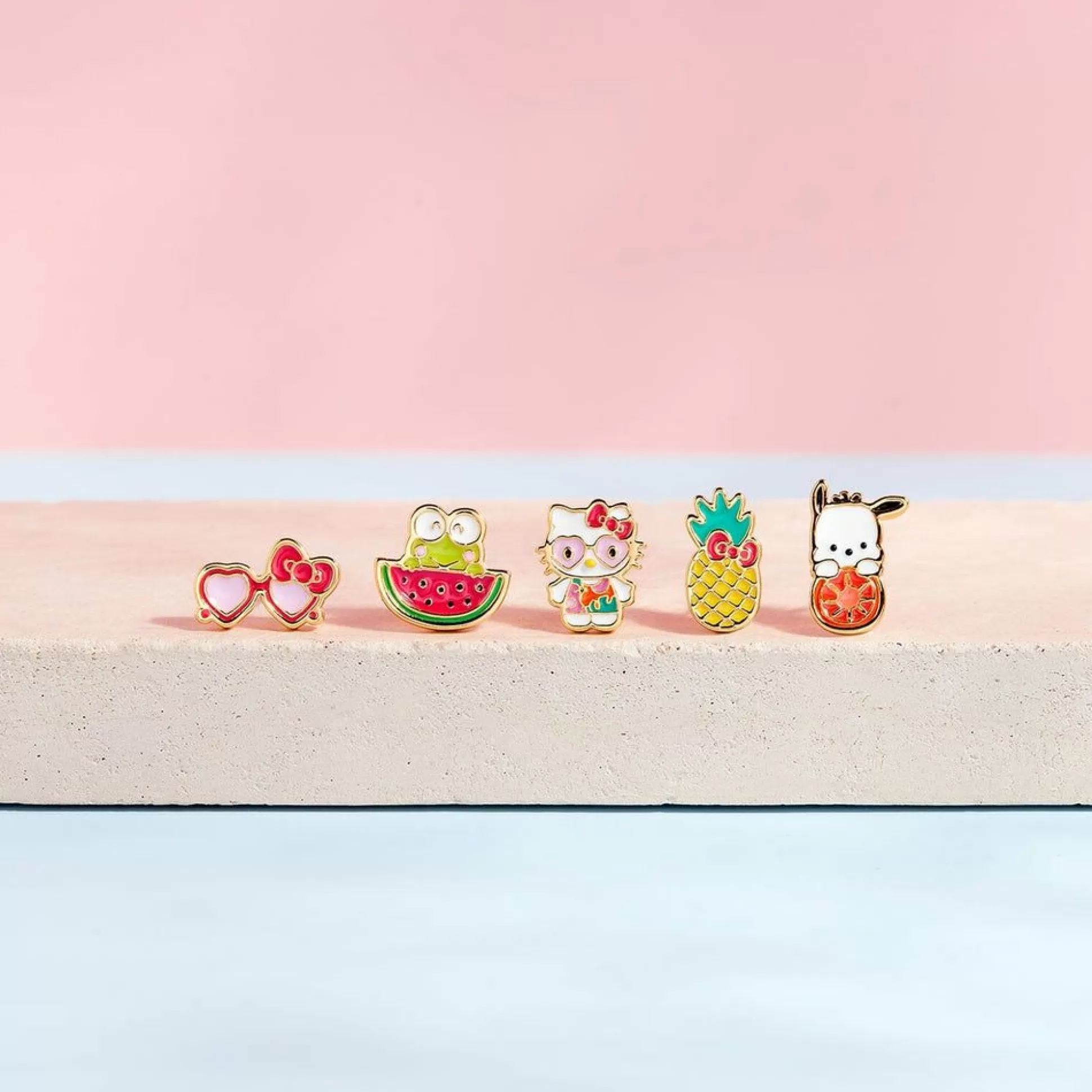 Hello Kitty And Friends X Pura Vida Tropical Mix-N-Match Stud Earring Pack^Pura Vida (Creative Genius) Cheap