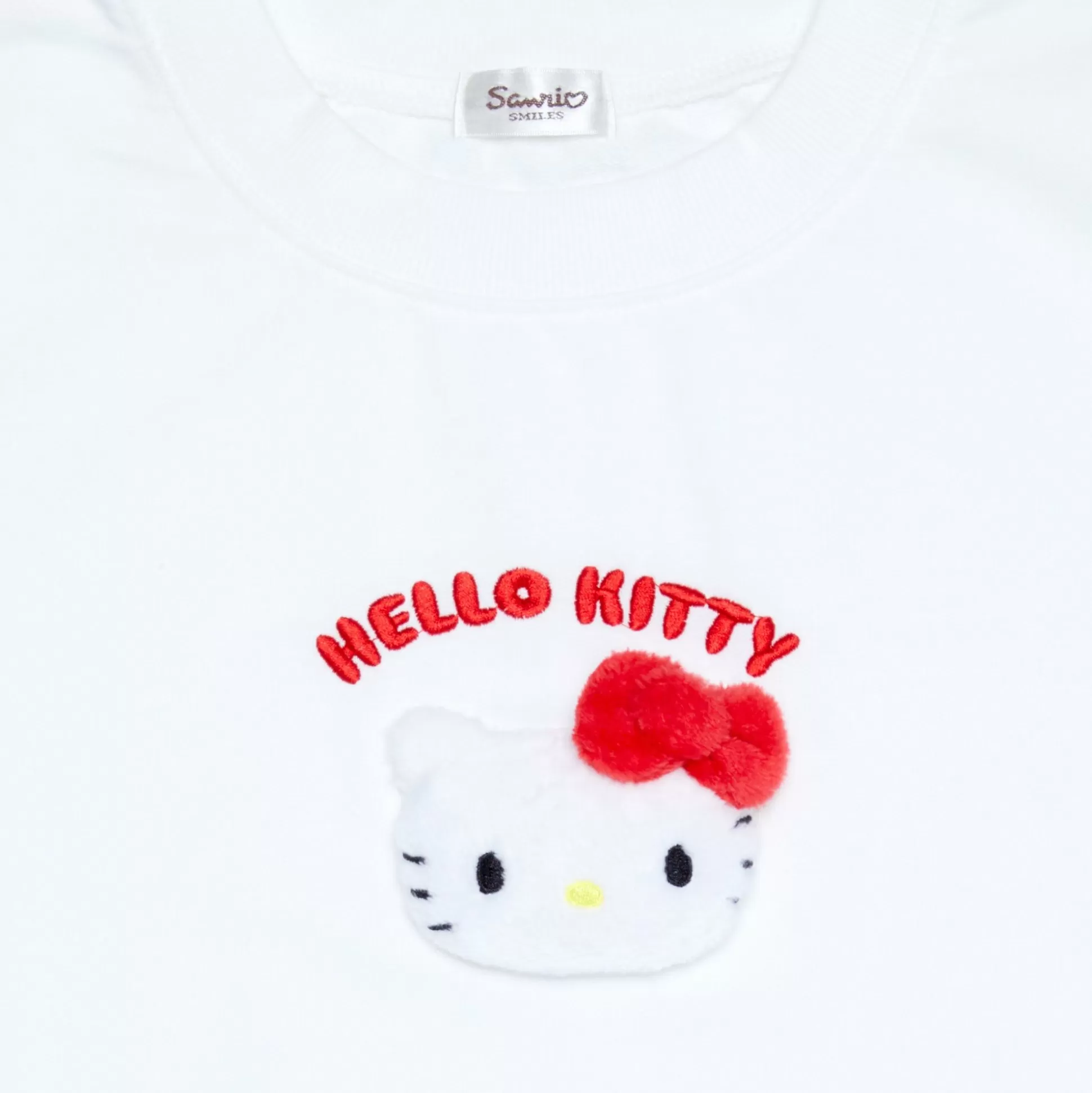 Hello Kitty Applique Sweatshirt^Japan Original Cheap