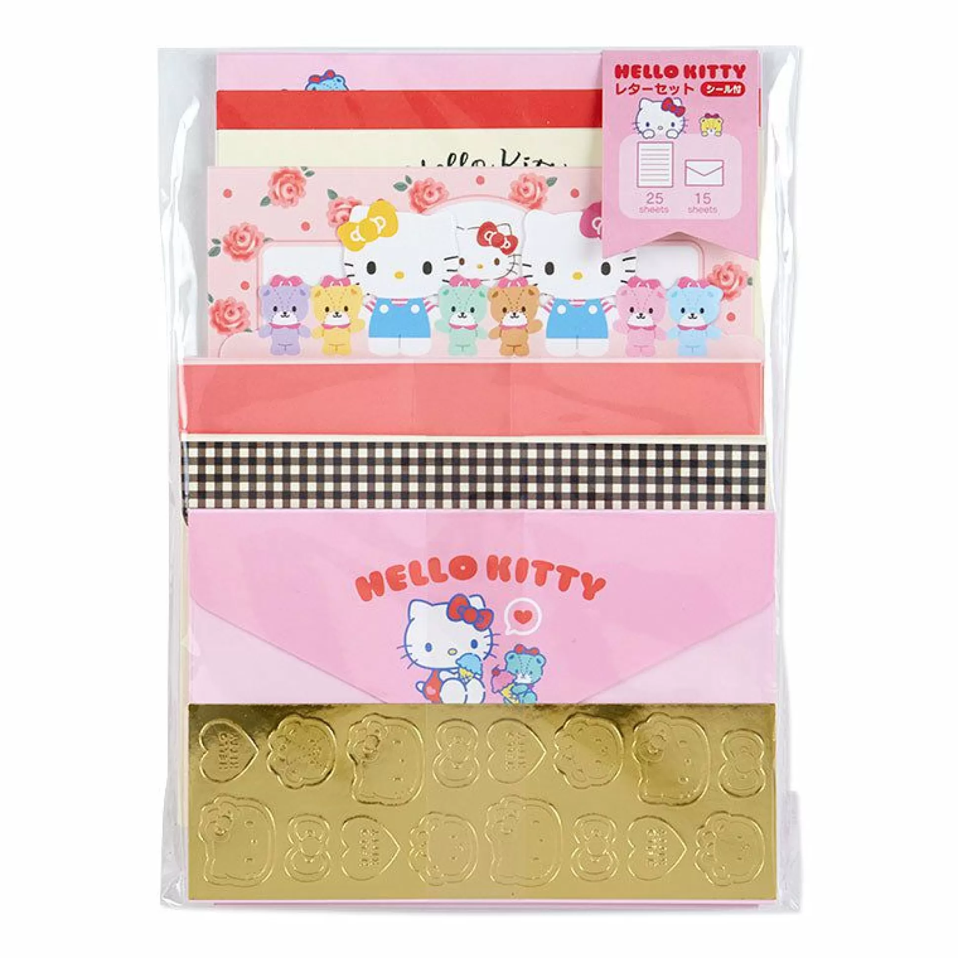 Hello Kitty Deluxe Letter Set^Japan Original Outlet