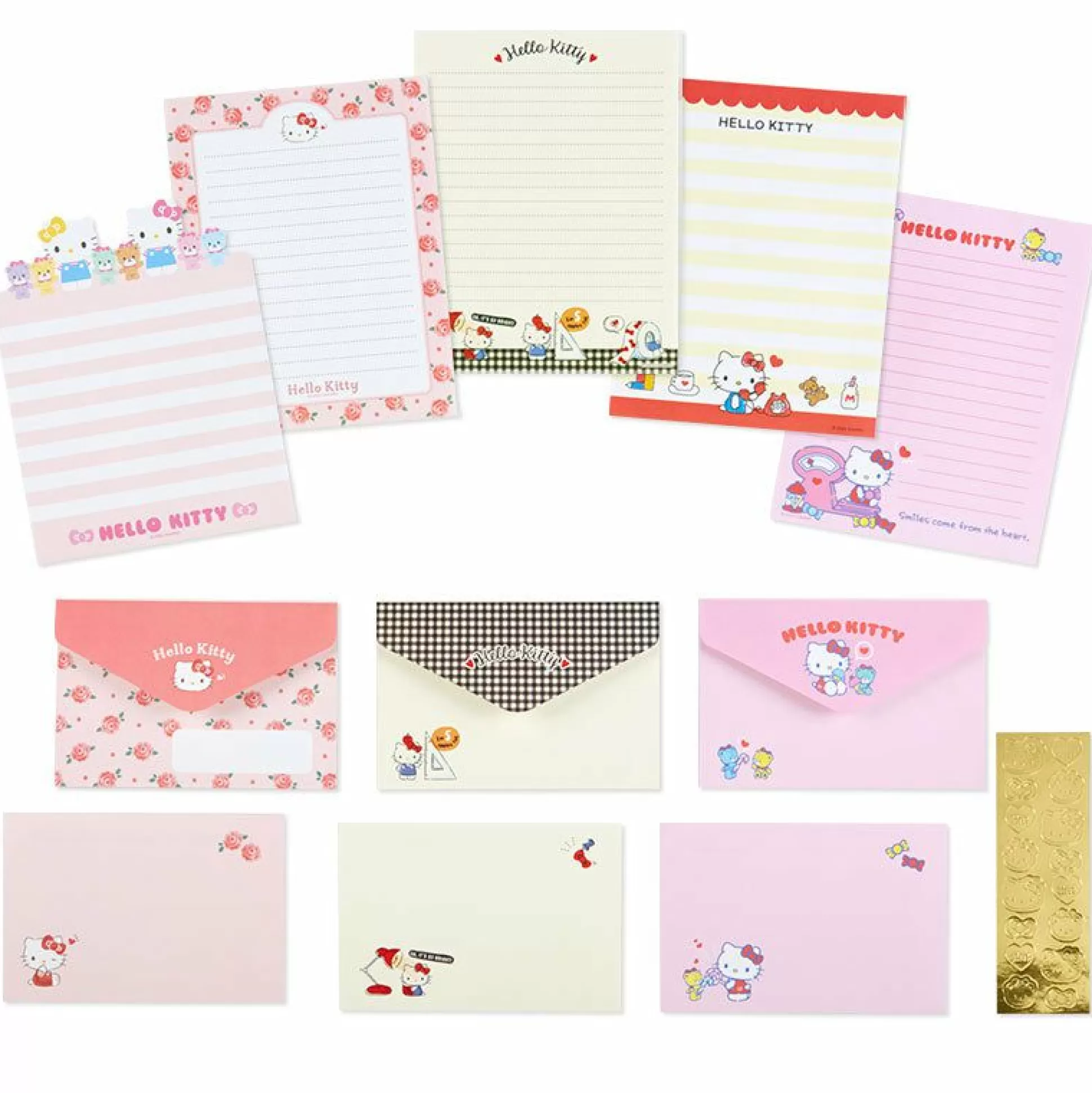 Hello Kitty Deluxe Letter Set^Japan Original Outlet