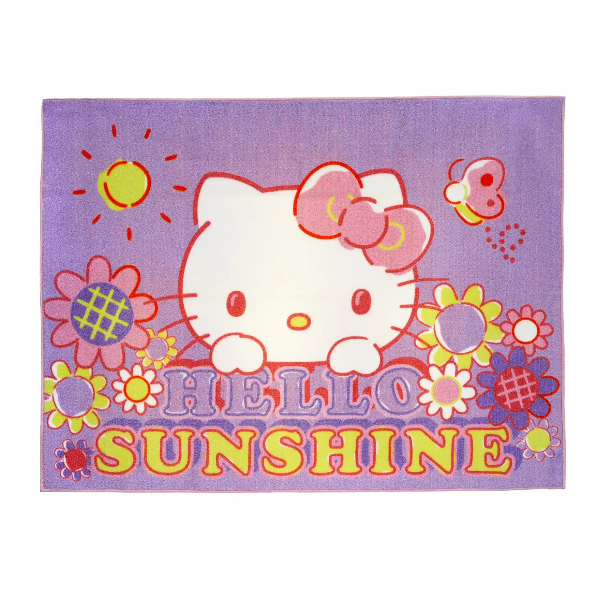 Hello Kitty Flower Bed Area Rug^Franco Manufacturing Co Inc Best Sale