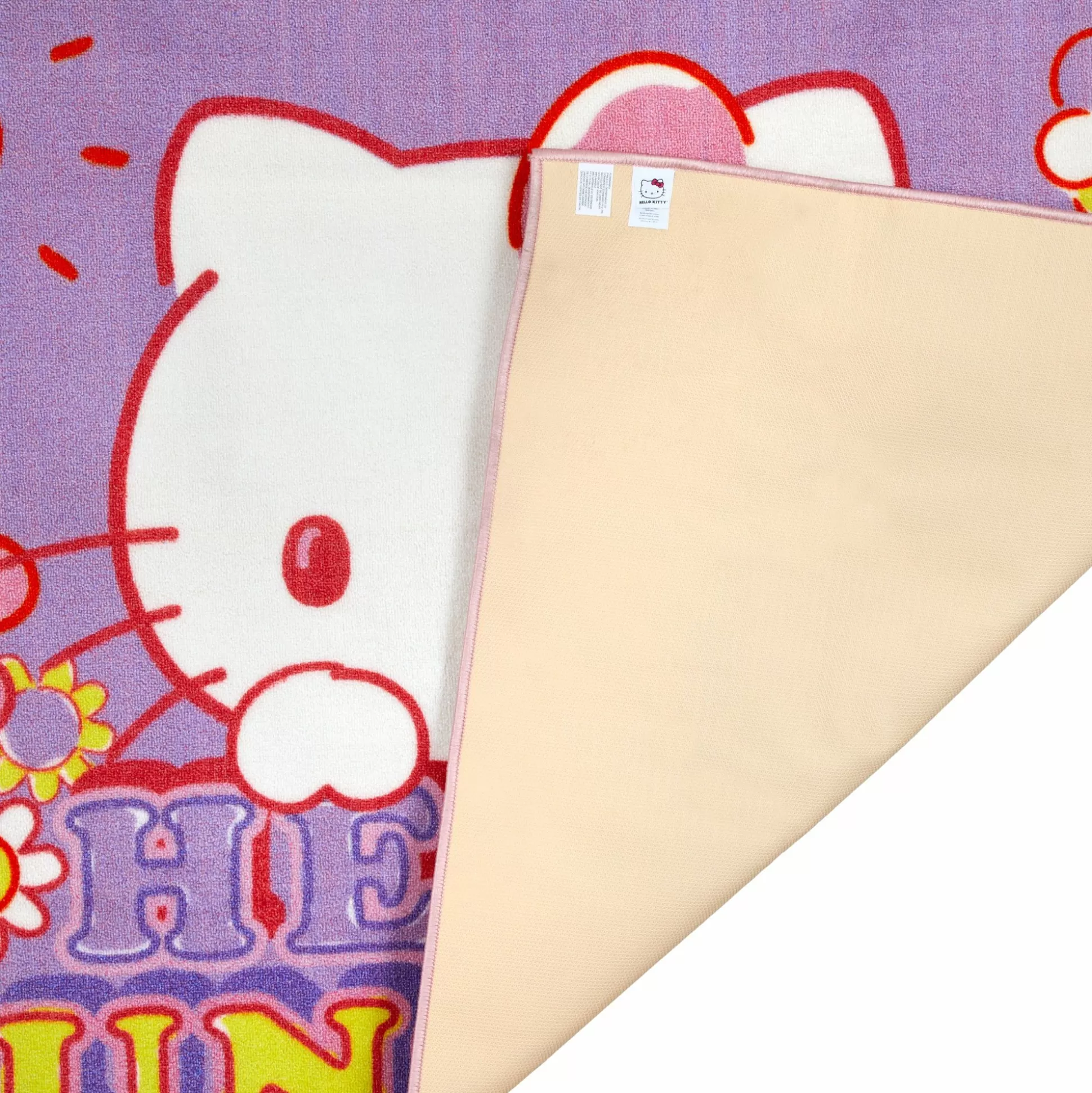 Hello Kitty Flower Bed Area Rug^Franco Manufacturing Co Inc Best Sale