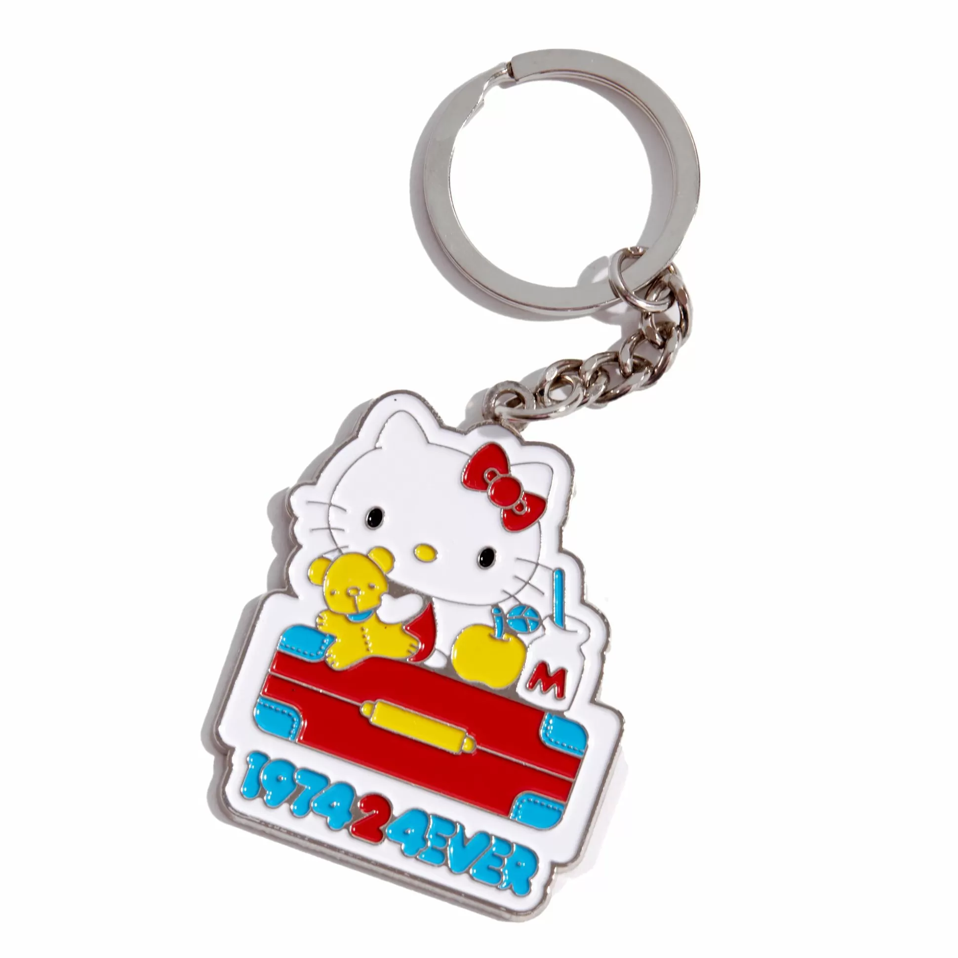 Hello Kitty Friends Around The World 45Th Anniversary Enamel Keychain^JACK NADEL Best Sale