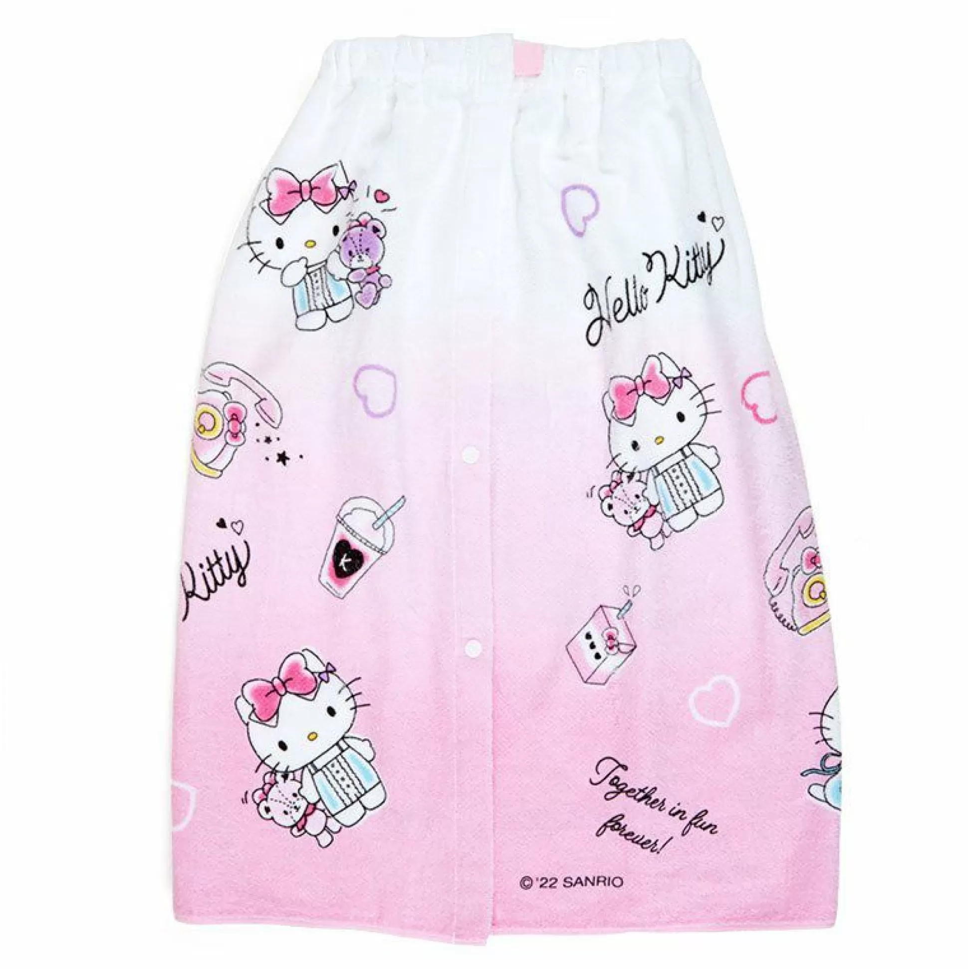 Hello Kitty Gradient Wrap Towel^Japan Original Discount