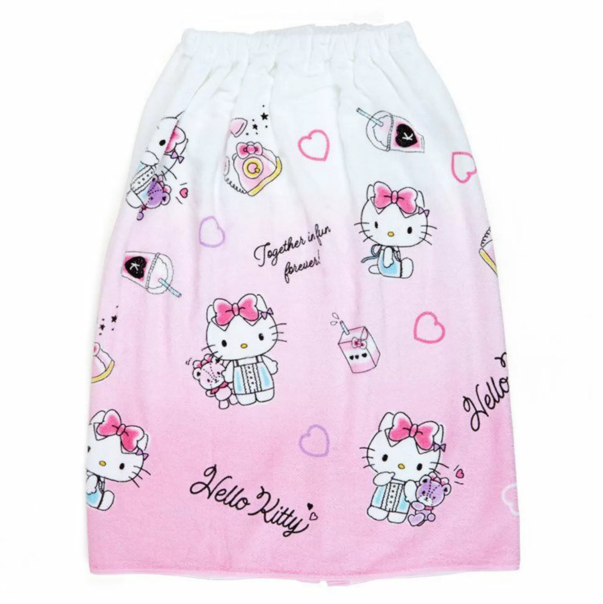 Hello Kitty Gradient Wrap Towel^Japan Original Discount